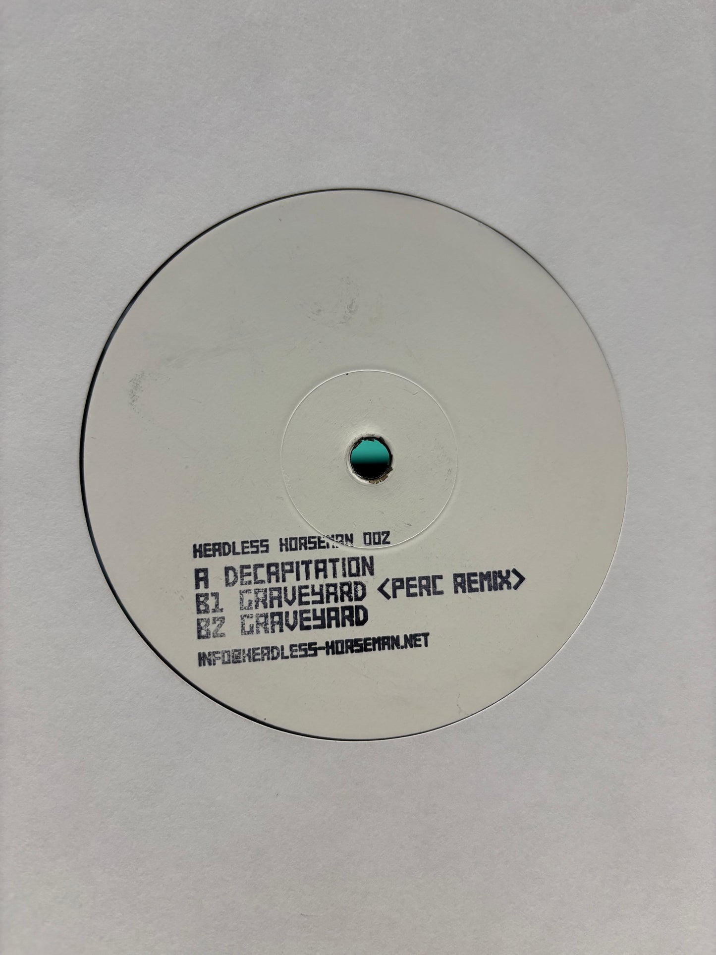 Headless Horseman: Headless Horseman 002, 12inch, Only pressing, Headless Horseman, Germany 2013