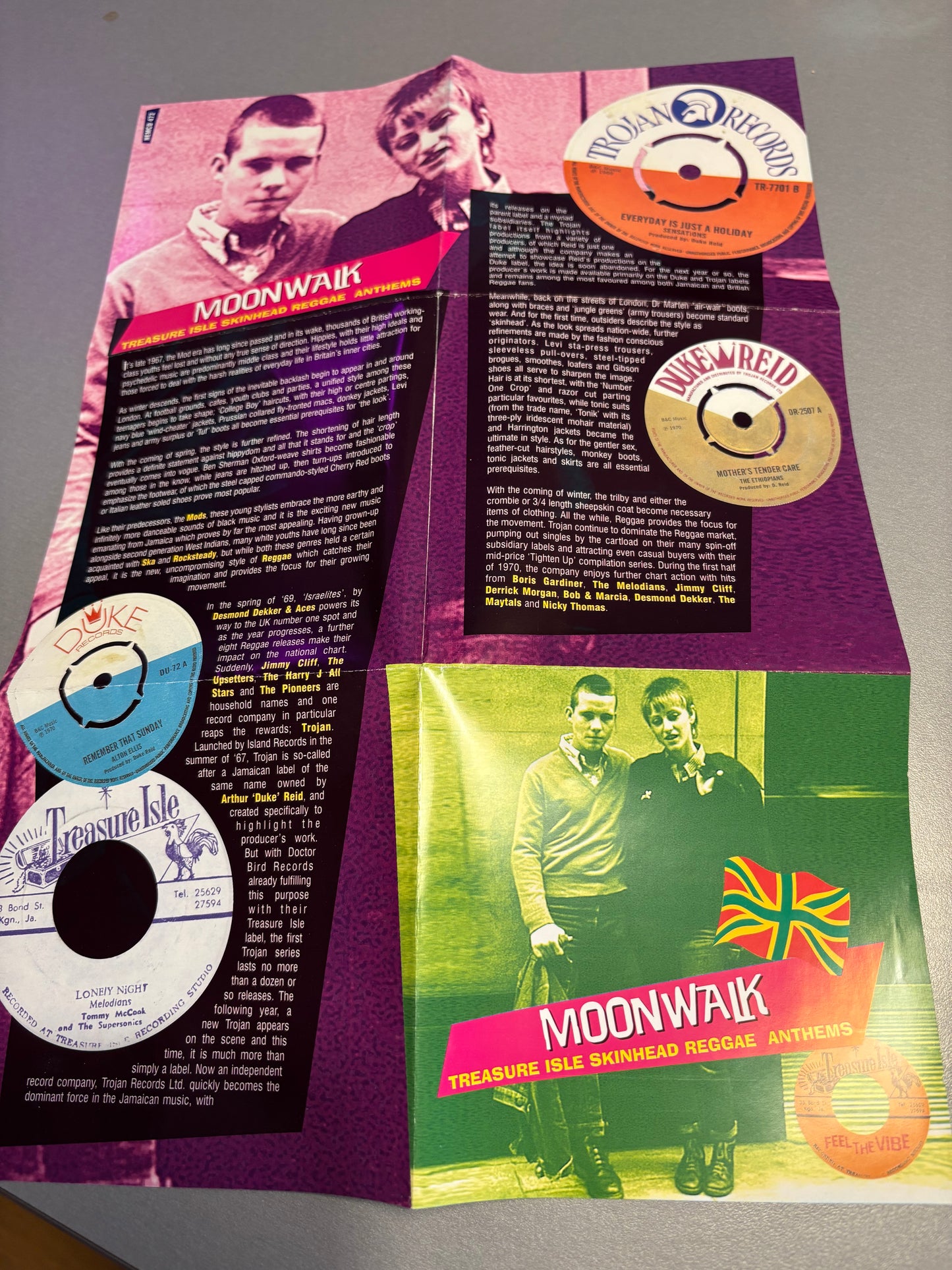 Moonwalk - Treasure Isle Skinhead Reggae Anthems, CD, Only pressing, Compilation, Sequel Records, UK 2000
