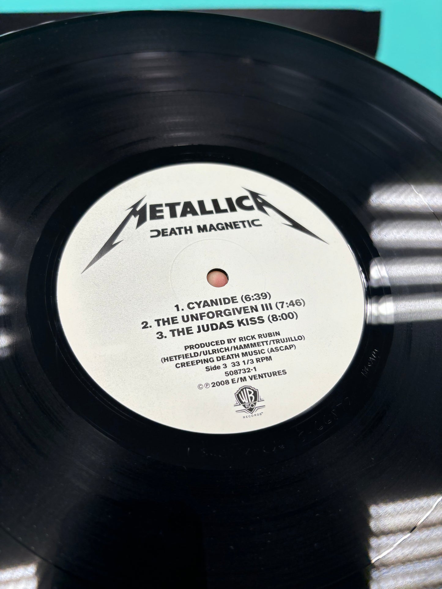 HULLU VARASTOALE -20%‼️‼️‼️Metallica: Death Magnetic, 2LP, gatefold, 1st pressing, Warner Bros. Records, US 2008