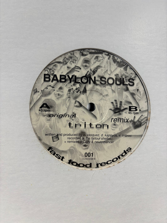 Babylon Souls: Triton, 12inch, Only pressing, Fast Food Records, US 1994