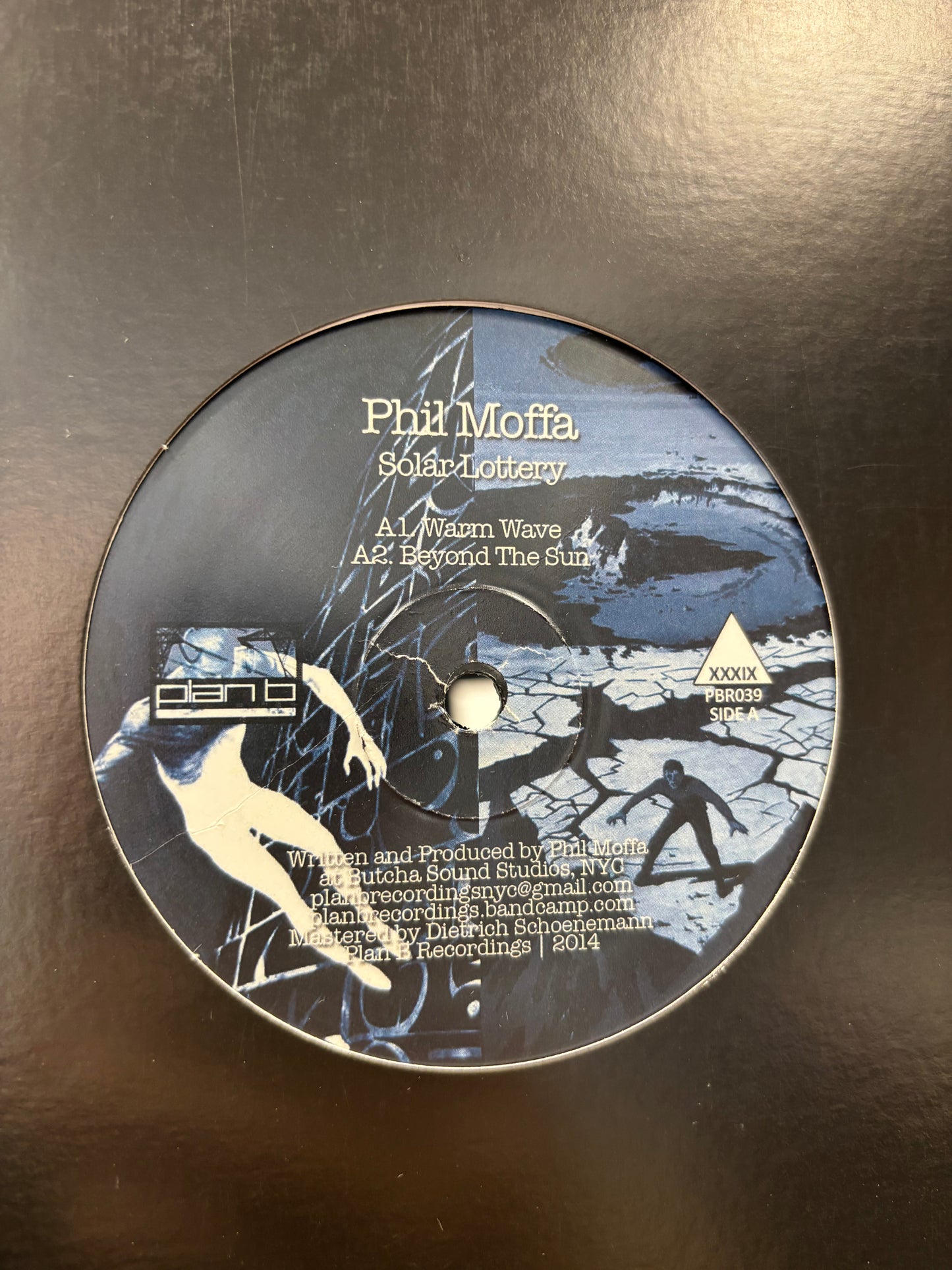 Phil Moffa: Solar Lottery, 12inch, Only pressing, Plan B Recordings, US 2014