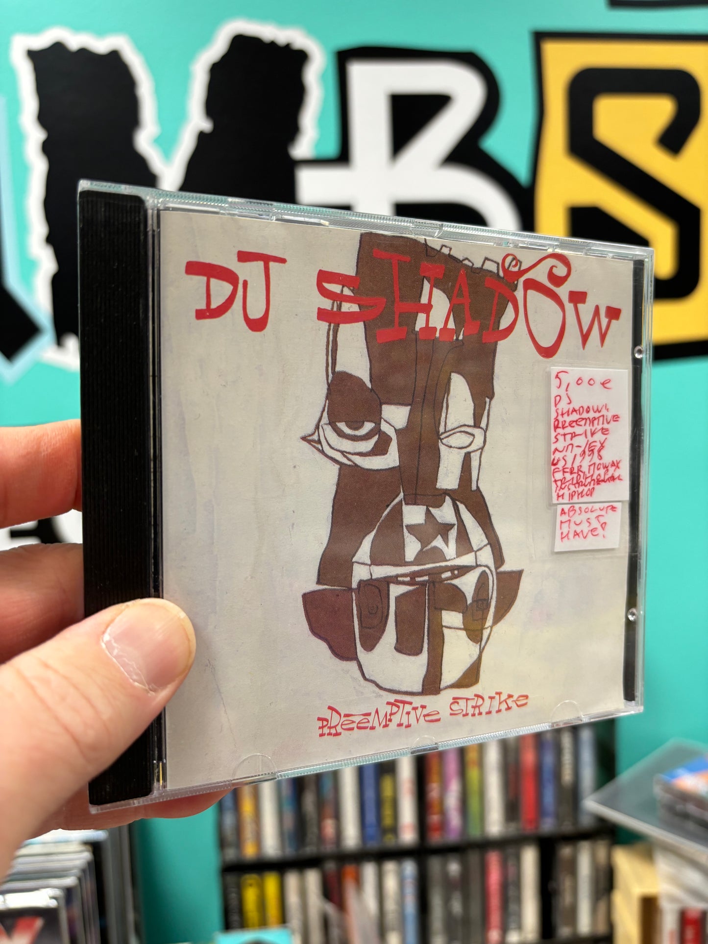 DJ Shadow: Preemptive Strike, CD, OG, US 1998