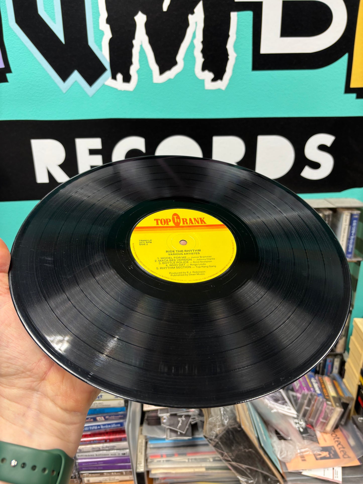 Ride The Rhythm, LP, Compilation, Top Rank, UK 1985