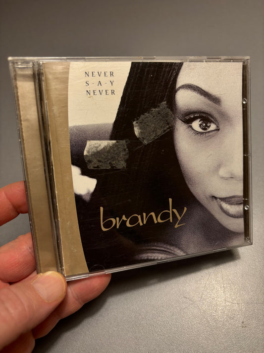 Brandy: Never Say Never, CD, repress, Atlantic, Europe 1998?