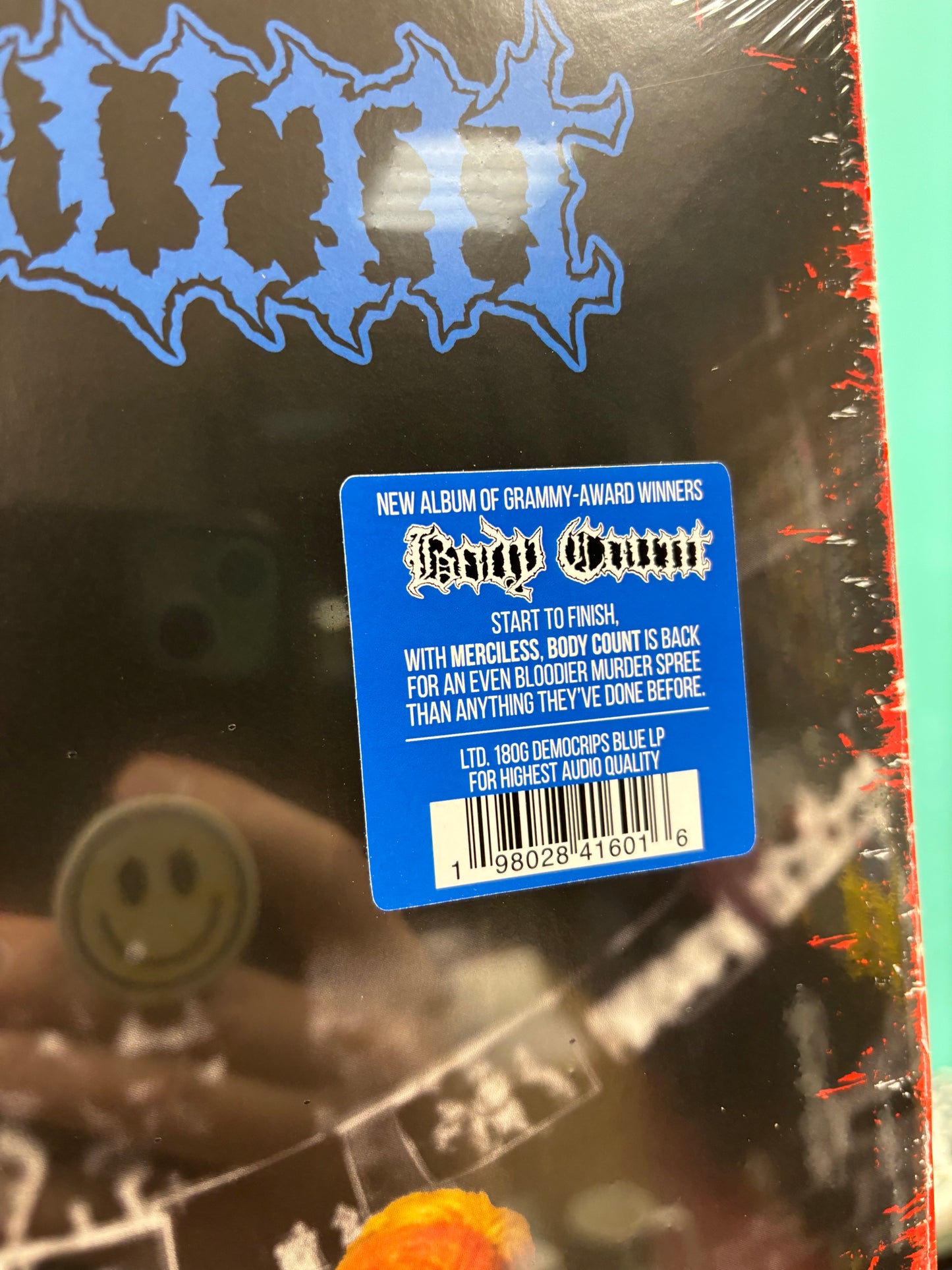 Body Count: Merciless, LP, Limited Edition, Democrips Blue vinyl, 180gram, Century Media, Europe 2024