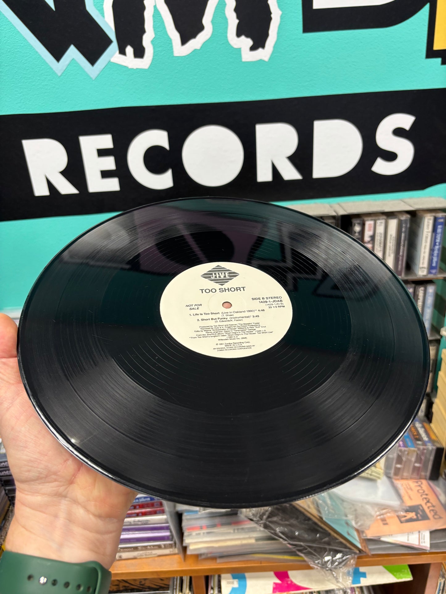 Too $hort: Short But Funky, 12inch, Promo, Jive, US 1991