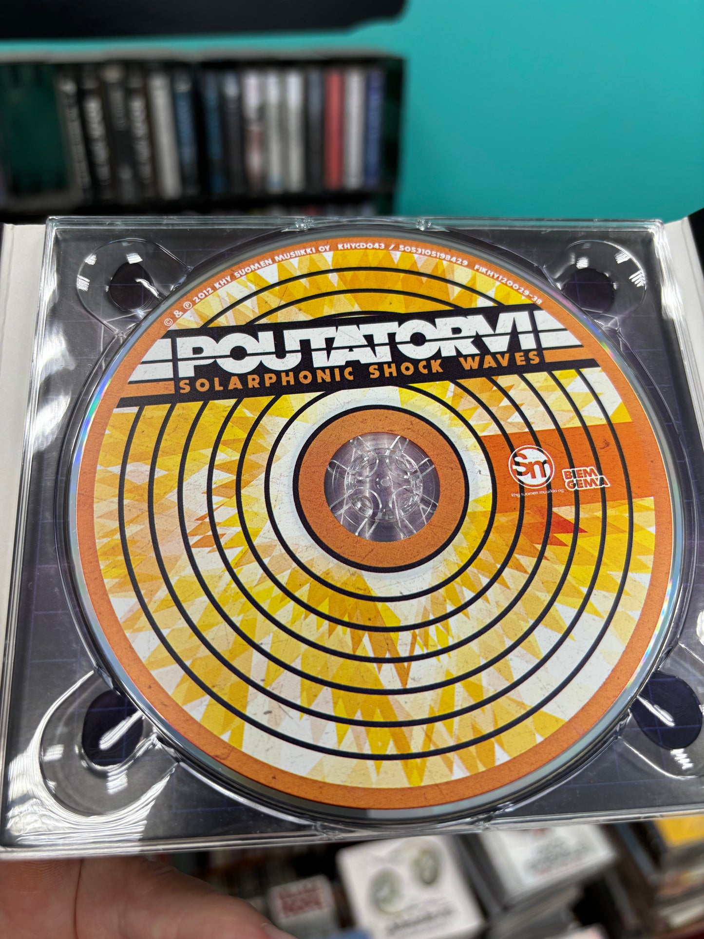 Poutatorvi: Solarphonic Shock Waves, CD, Only pressing, Suomen Musiikki, Finland 2012