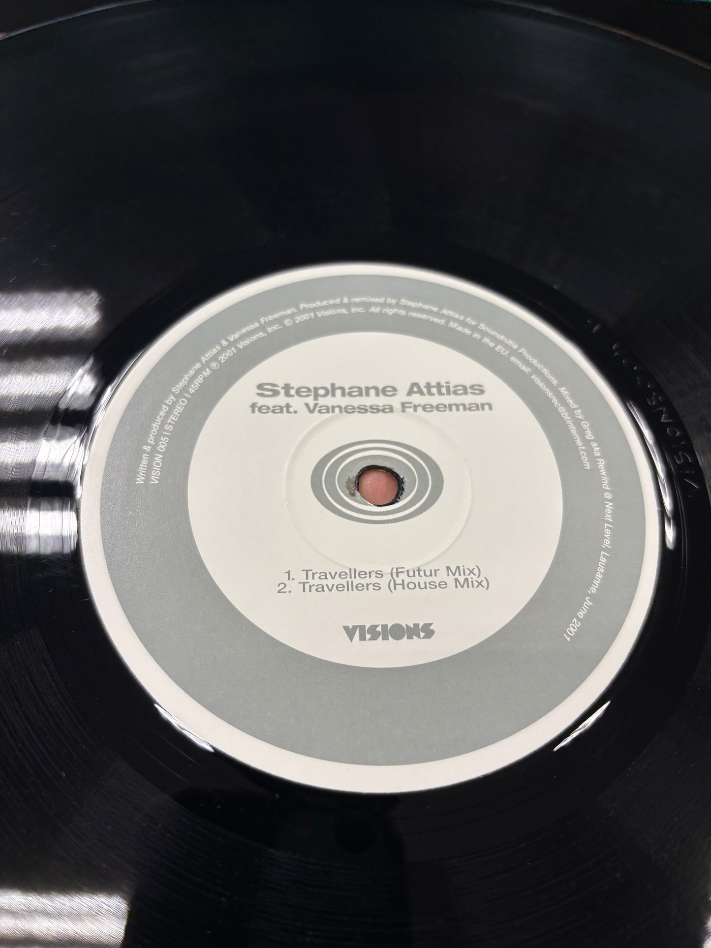 Stephane Attias: Solid Pleasure, 12inch, Only official pressing, Visions Inc, UK 2001