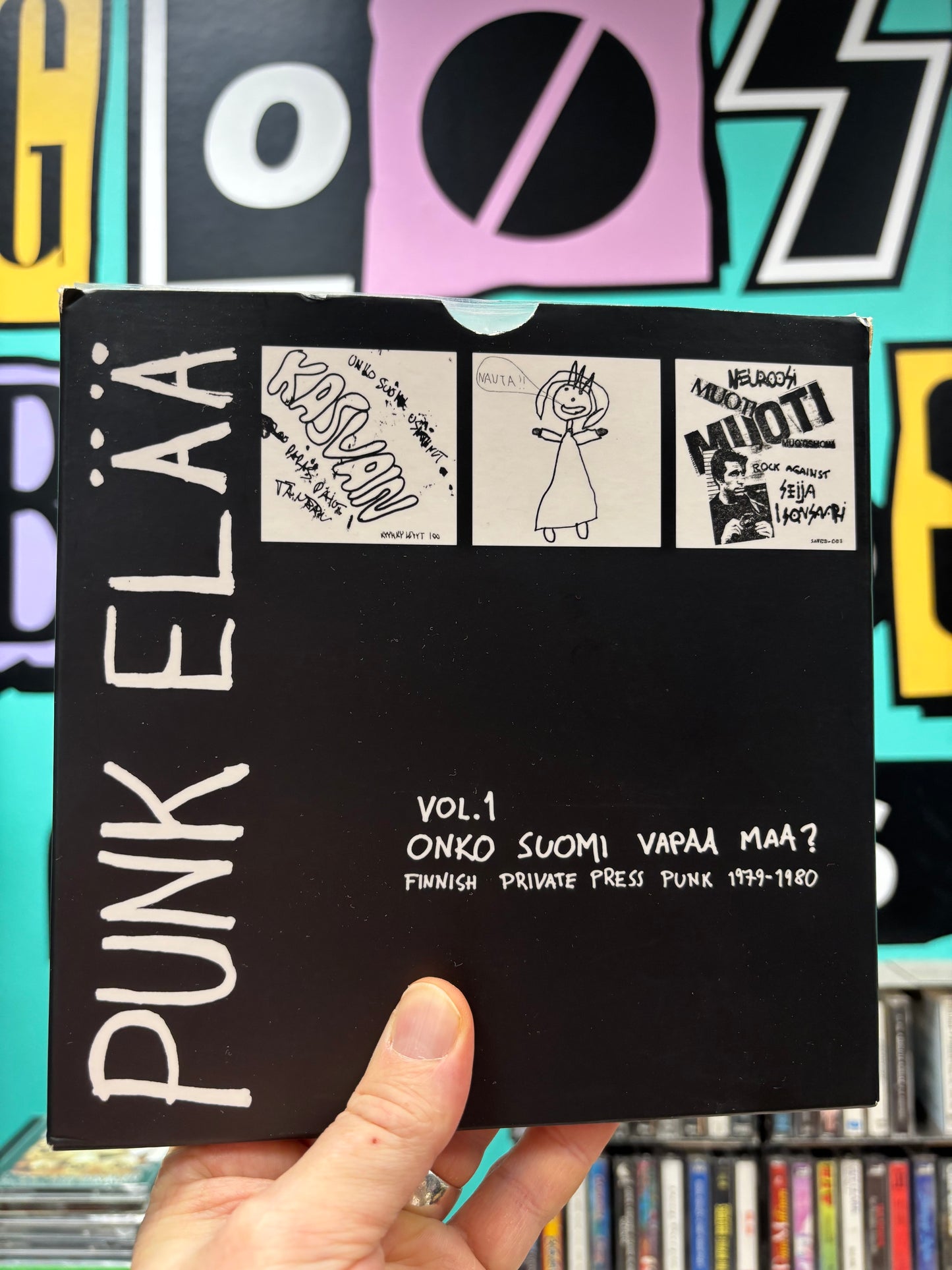 Punk Elää Vol. 1 - Onko Suomi Vapaa Maa? (Finnish Private Press Punk 1979-1980), 3x7inch, reissue, Only Box Set pressing, Insert, Compilation, Limited Edition, Svart Records, Finland 2019