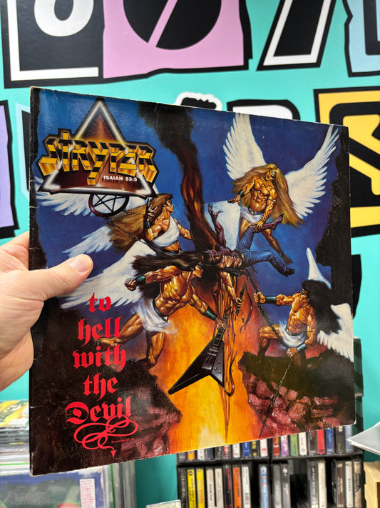 Stryper: To Hell With The Devil, LP, gatefold, Intercord, Enigma, Germany 1986