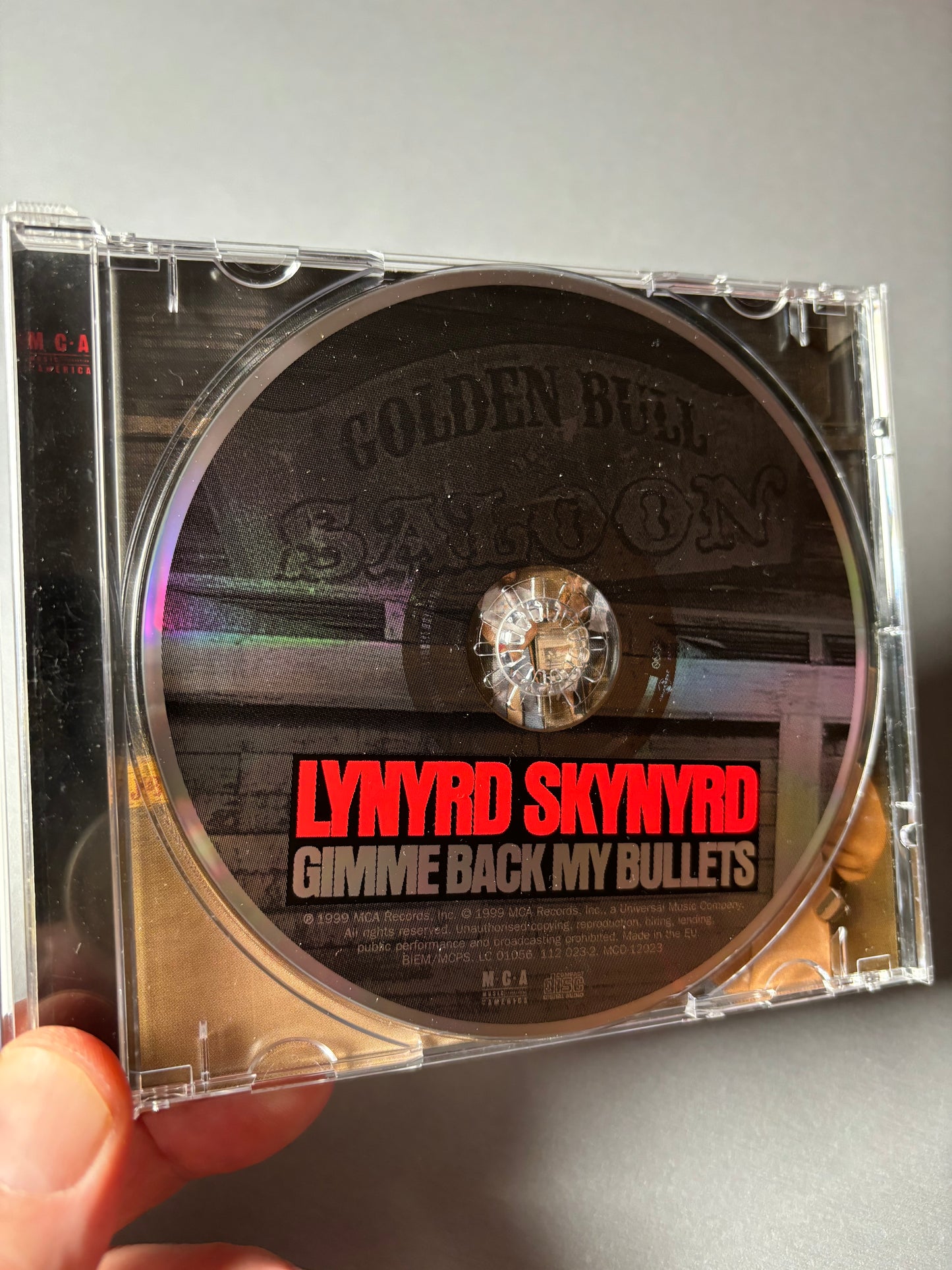 VARASTOALE‼️‼️‼️ Lynyrd Skynyrd: Gimme Back My Bullets, CD, reissue, remastered, MCA Records, Europe 1999