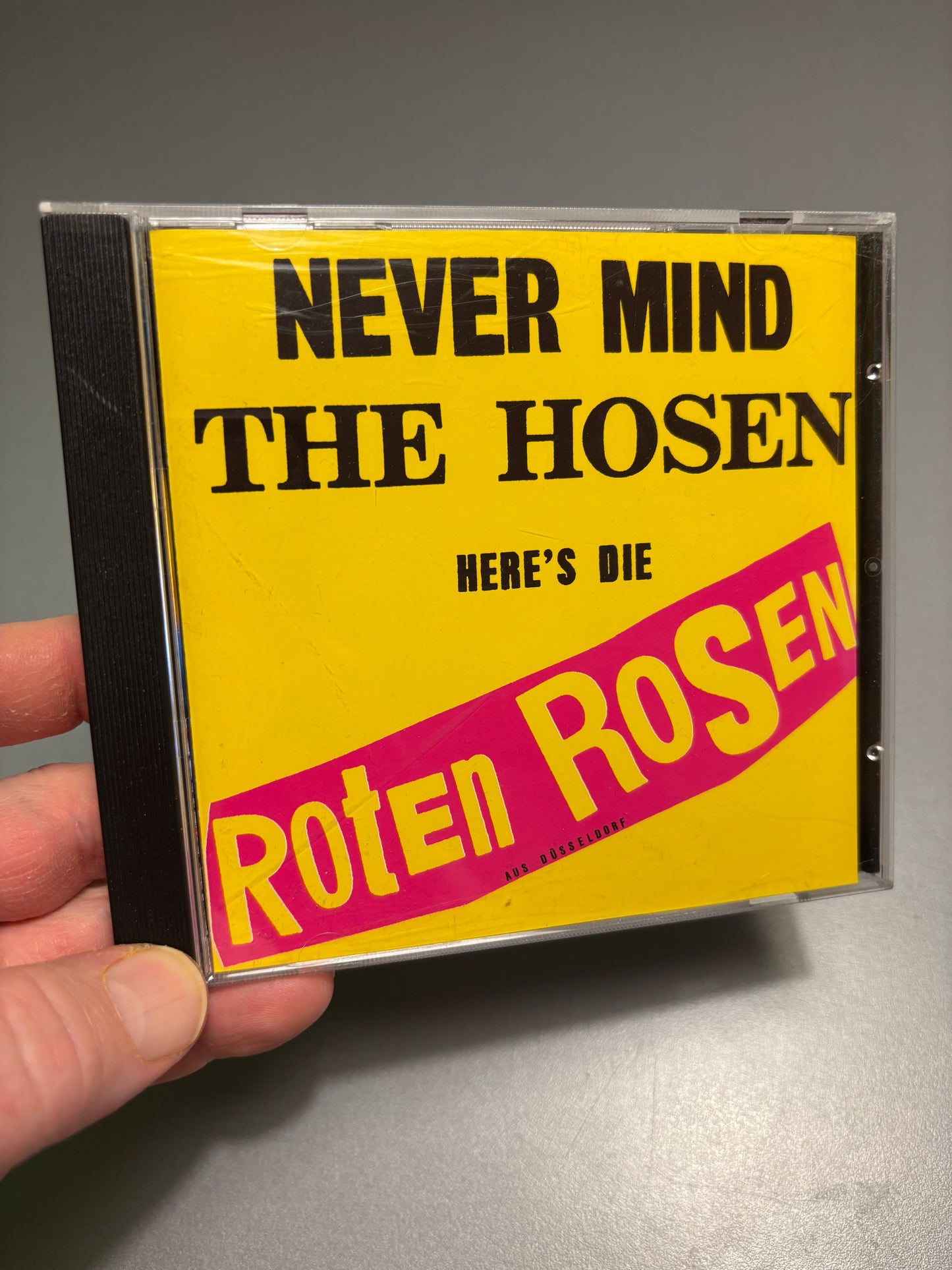 Die Roten Rosen: Never Mind The Hosen Here’s Die Roten Rosen (Aus Düsseldorf), CD, reissue, EastWest, Rosenkopf, Germany year?