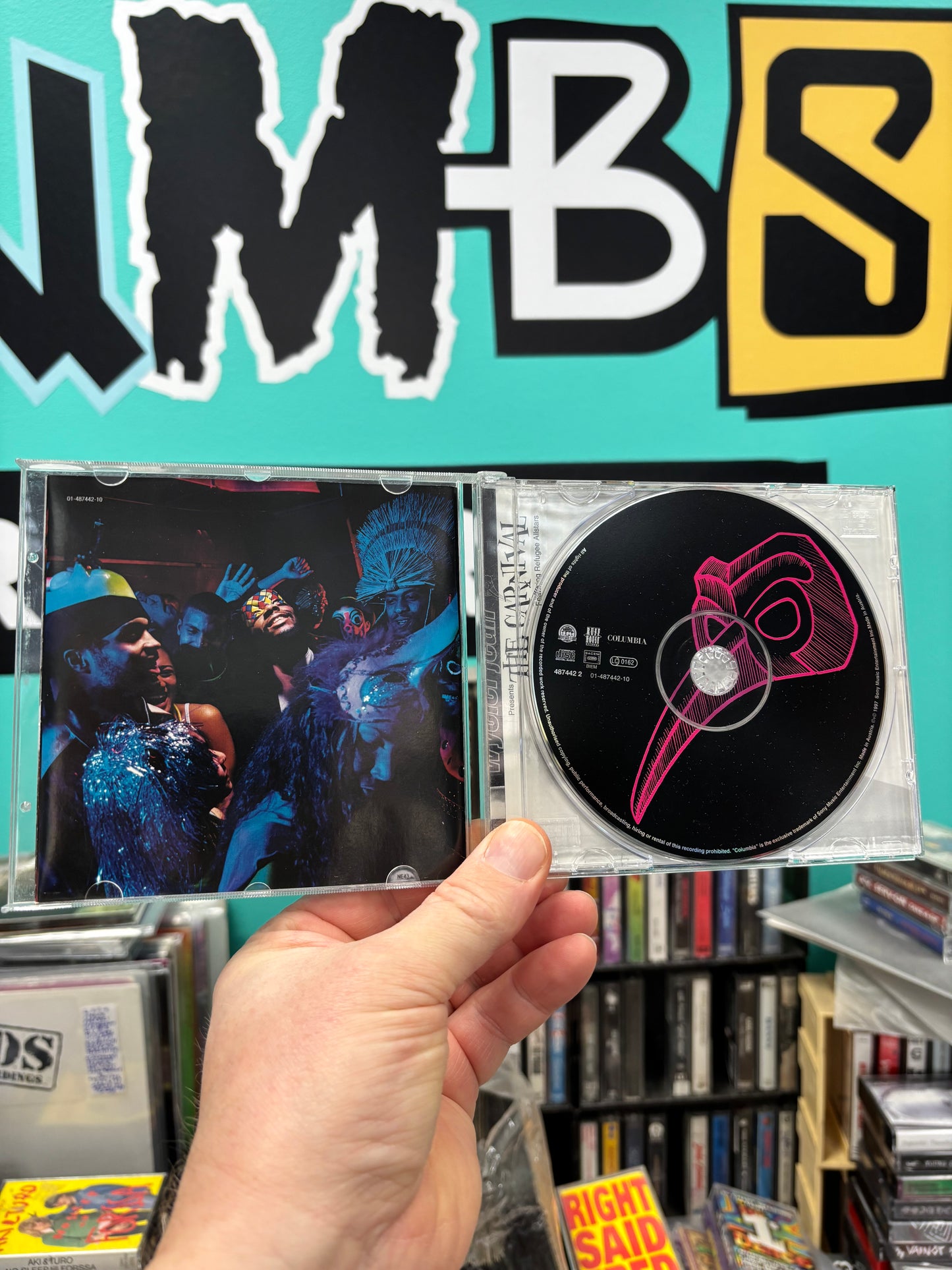 Wyclef Jean: The Carnival, CD, reissue, Ruffhouse Records, Columbia, Refugee Camp Entertainment, Europe 1997?