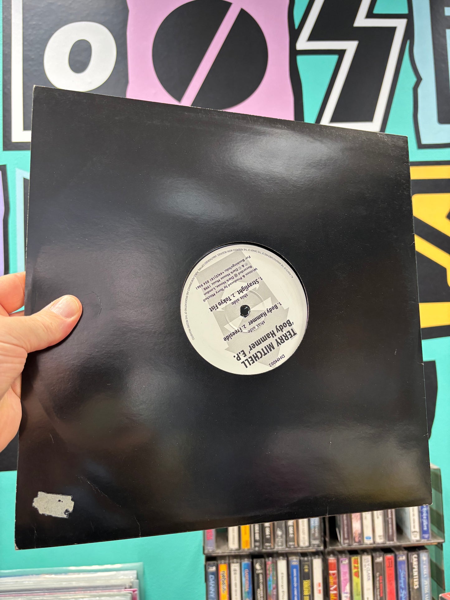 Terry Mitchell: Body Hammer E.P., 12inch, Only pressing, Dark House Music, UK 1998