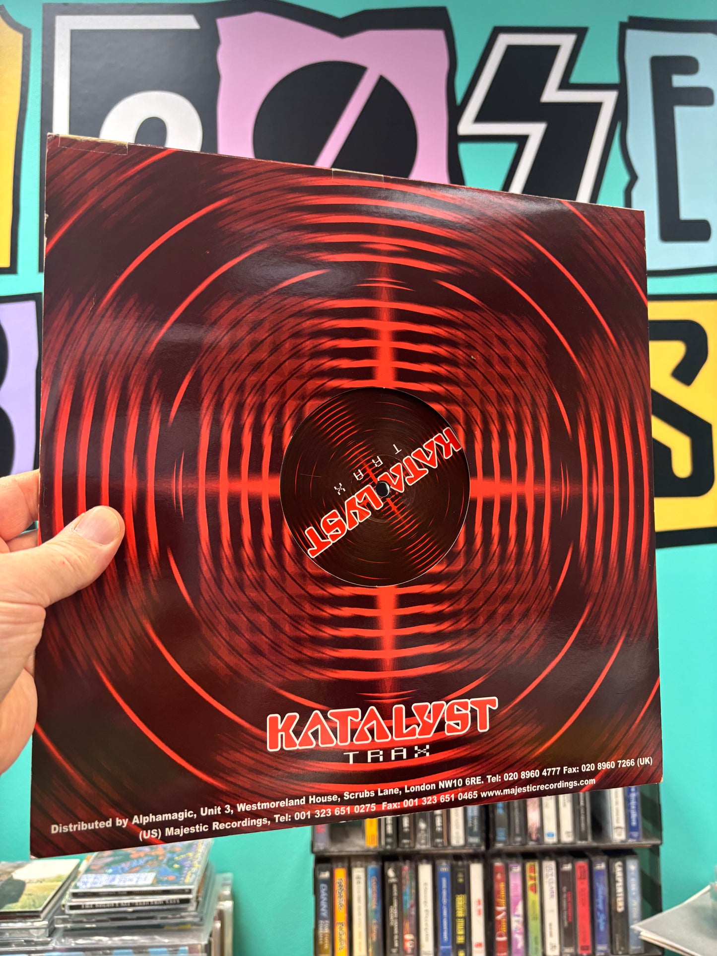 DJ Sol Ray & Dynamic Intervention: Goin’ Insane, 12inch, Only official pressing, Katalyst Trax, UK 2000