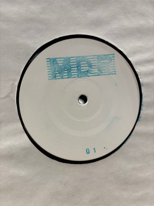 Marcel Dettmann: MDR 1, 12inch, 1st pressing, white label, black vinyl, Marcel Dettmann Records, Germany 2006