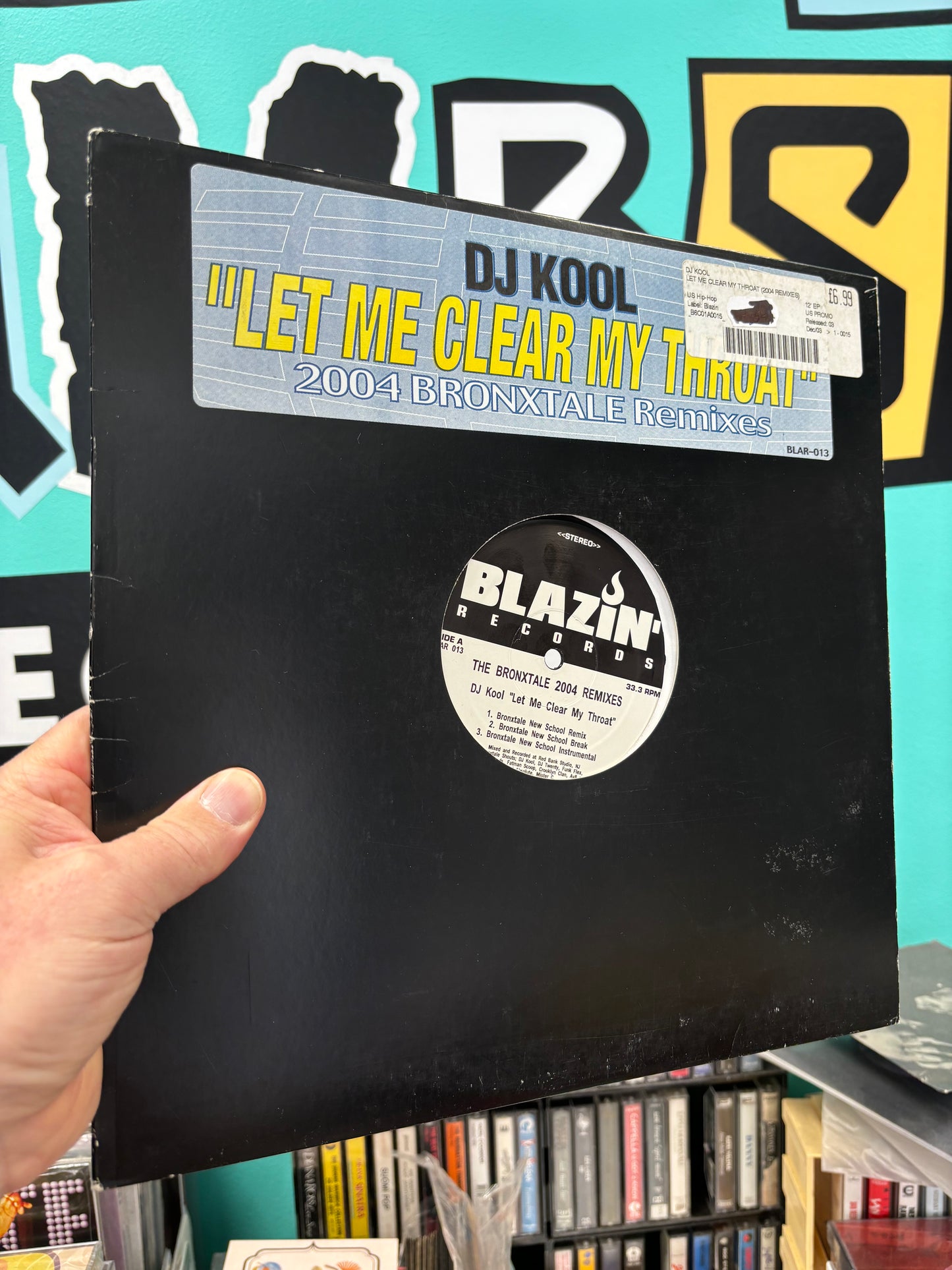 DJ Kool: Let Me Clear My Throat (2004 The Bronxtale Remixes), 12inch, reissue, Blazin’ Records, US 2004