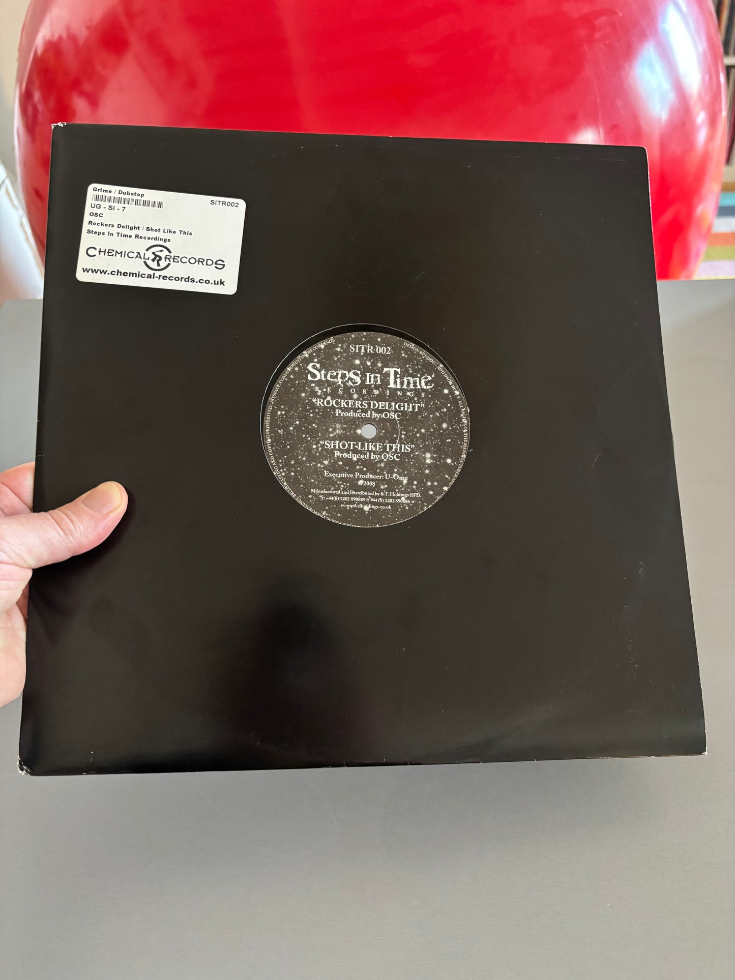 OSC: Rockers Delight/Shot Like This, 12inch, Only official pressing, Steps In Time Recordings, UK 2008