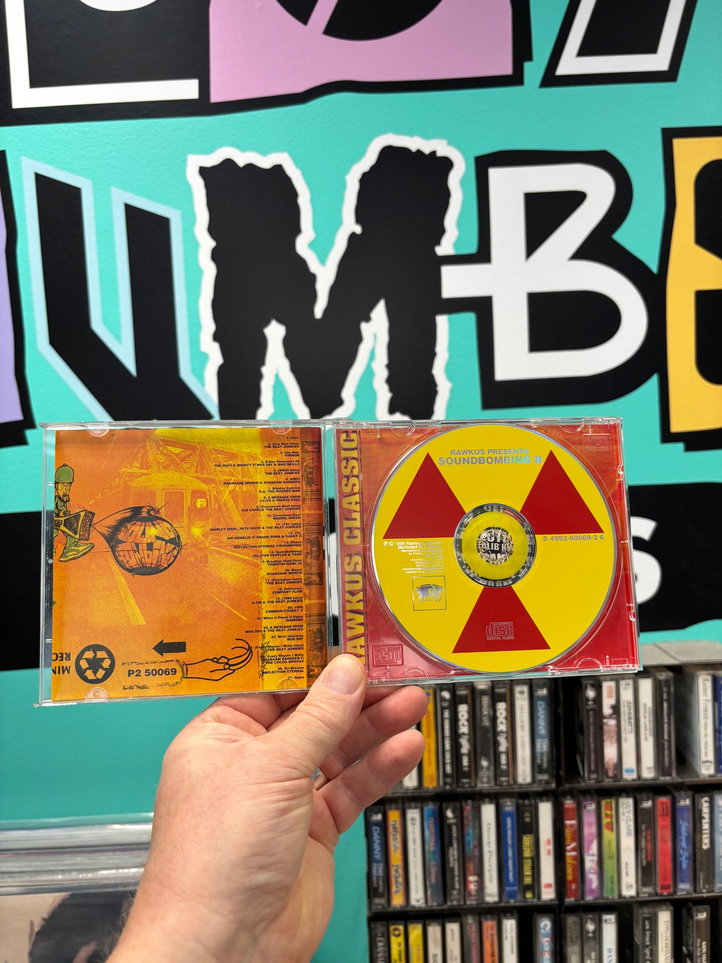 Rawkus Presents Soundbombing II, CD, 1st pressing, Mixed, Rawkus, US 1999
