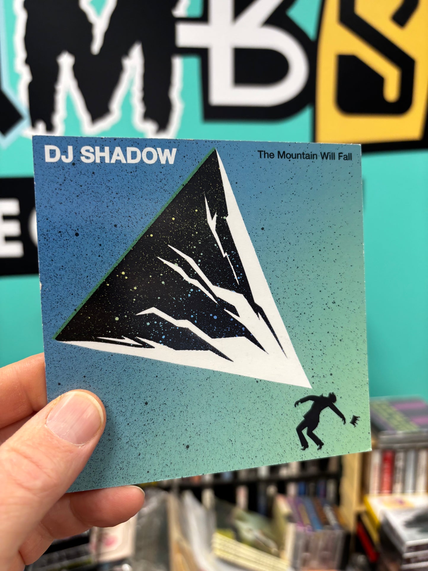 DJ Shadow: The Mountain Will Fall, 2LP, gatefold, Only vinyl pressing, Mass Appeal, Liquid Amber, US 2016