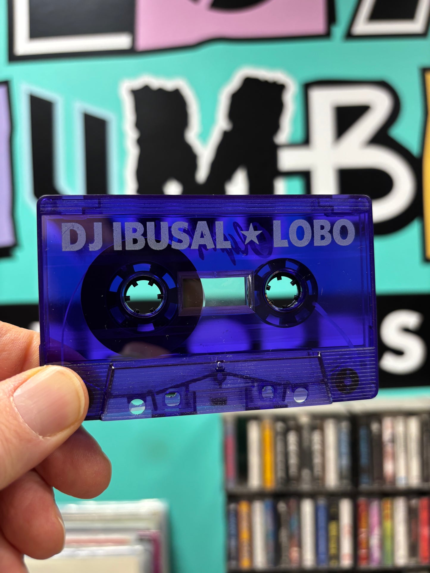 DJ Ibusal & Lobo: Olympos, cassette, 1st pressing, Only cassette pressing, Monsp Records, Finland 2015