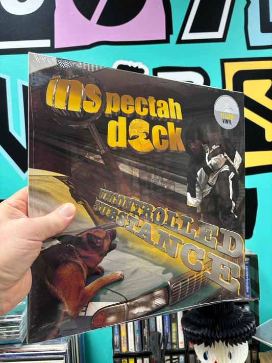 CRAZYALE‼️‼️‼️ Inspectah Deck: Uncontrolled Substance, 2LP, Yellow vinyls, reissue, Europe 2024