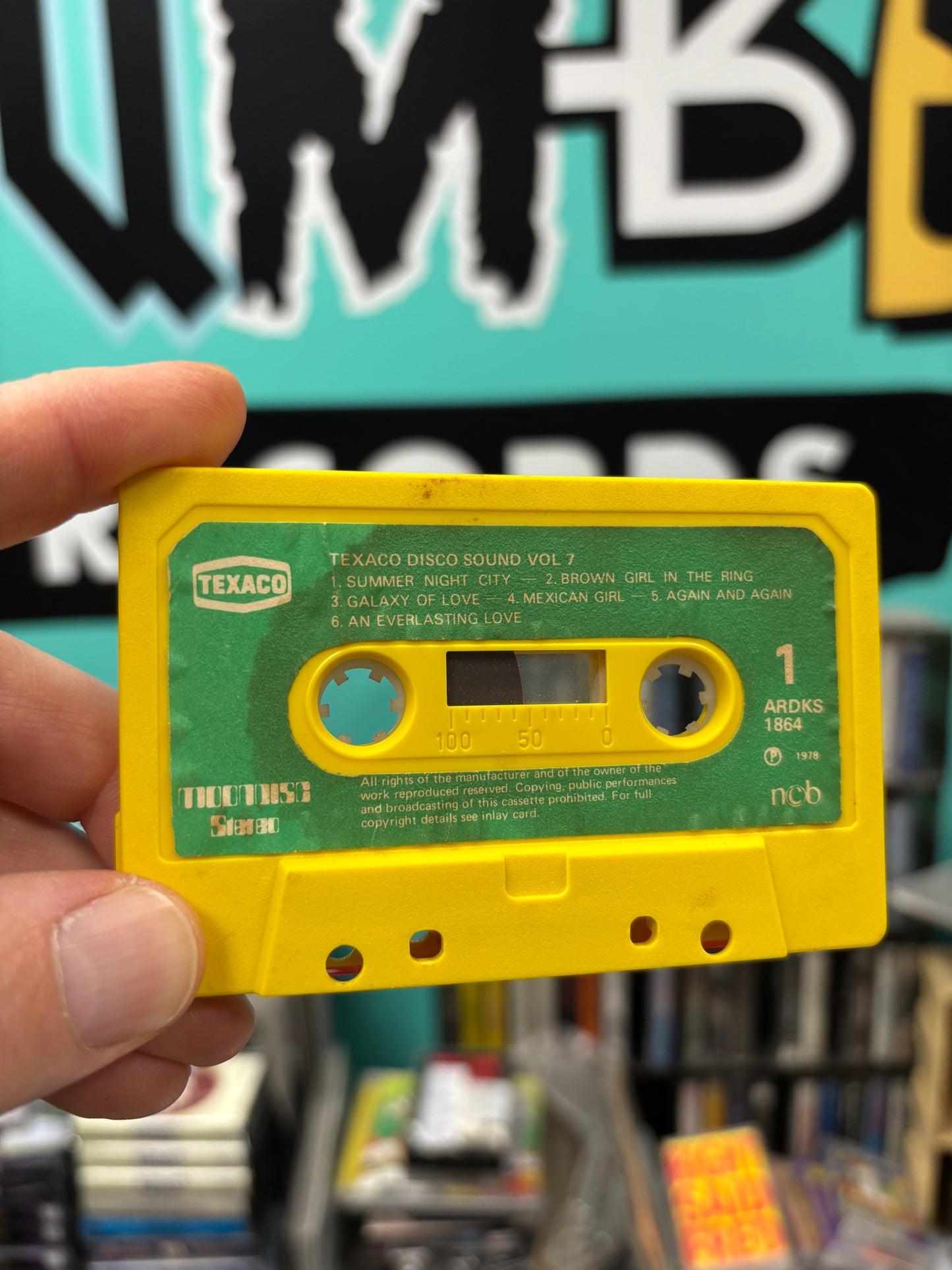 Texaco Disco Sound Vol. 7, C-cassette, Scandinavia 1978