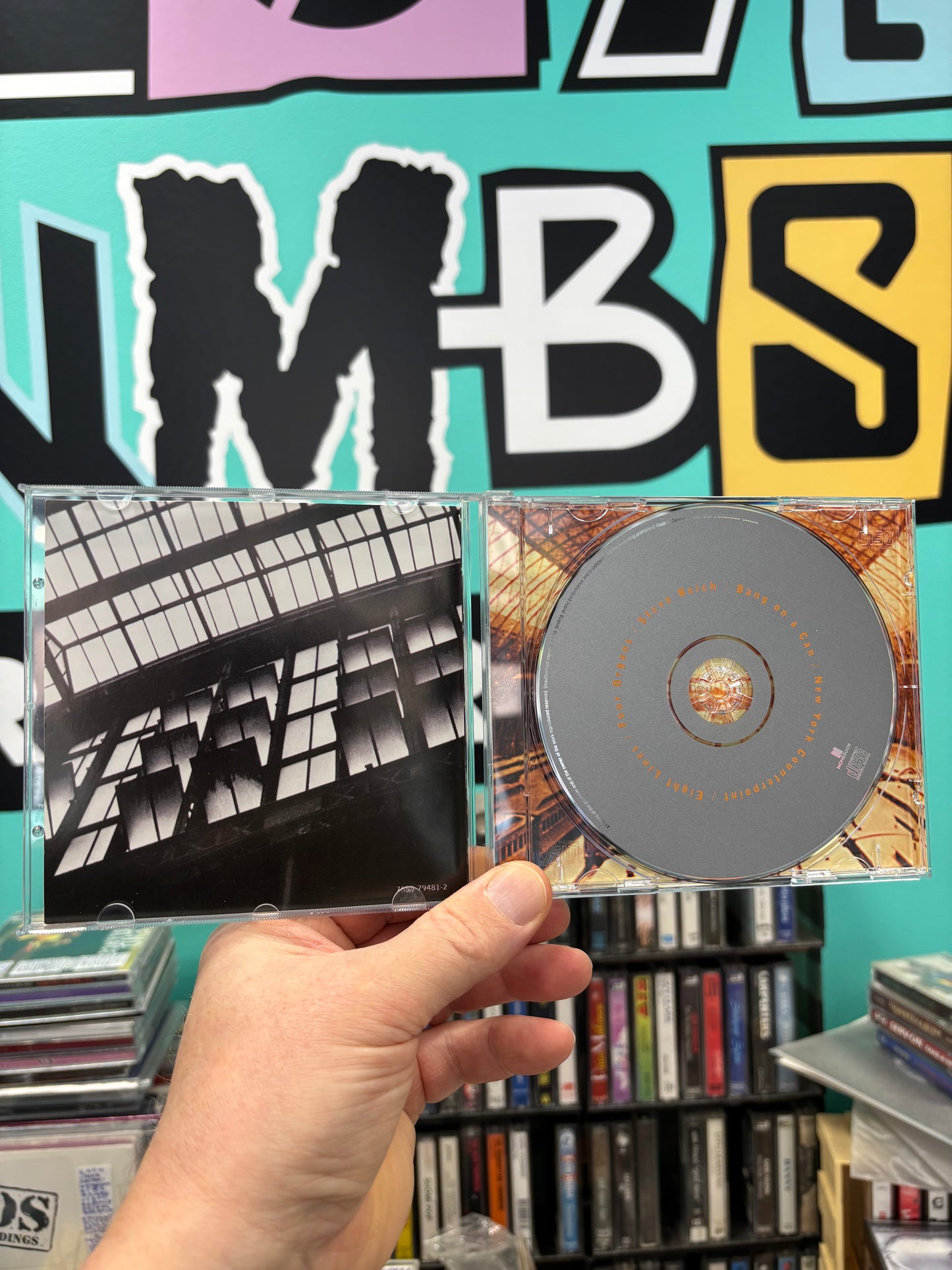 Steve Reich: New York Counterpoint/Eight Lines/Four Organs, CD, Nonesuch, Europe 2000