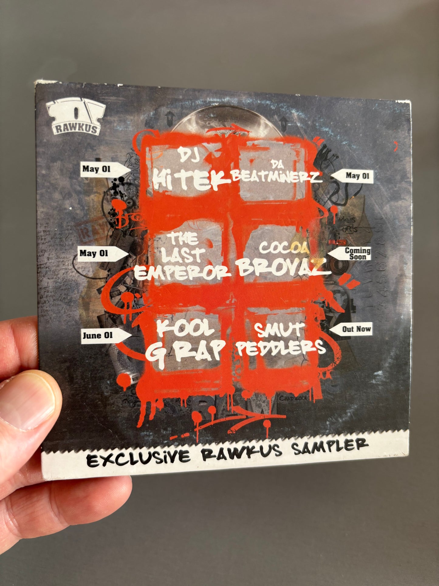 Exclusive Rawkus Sampler, CD, promo, Rawkus, Netherlands 2001