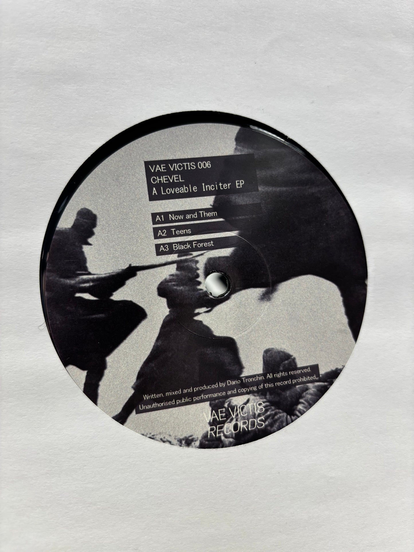 Chevel: A Loveable Inciter EP, 12inch, Only official pressing, Vae Victis Records, Italy 2013