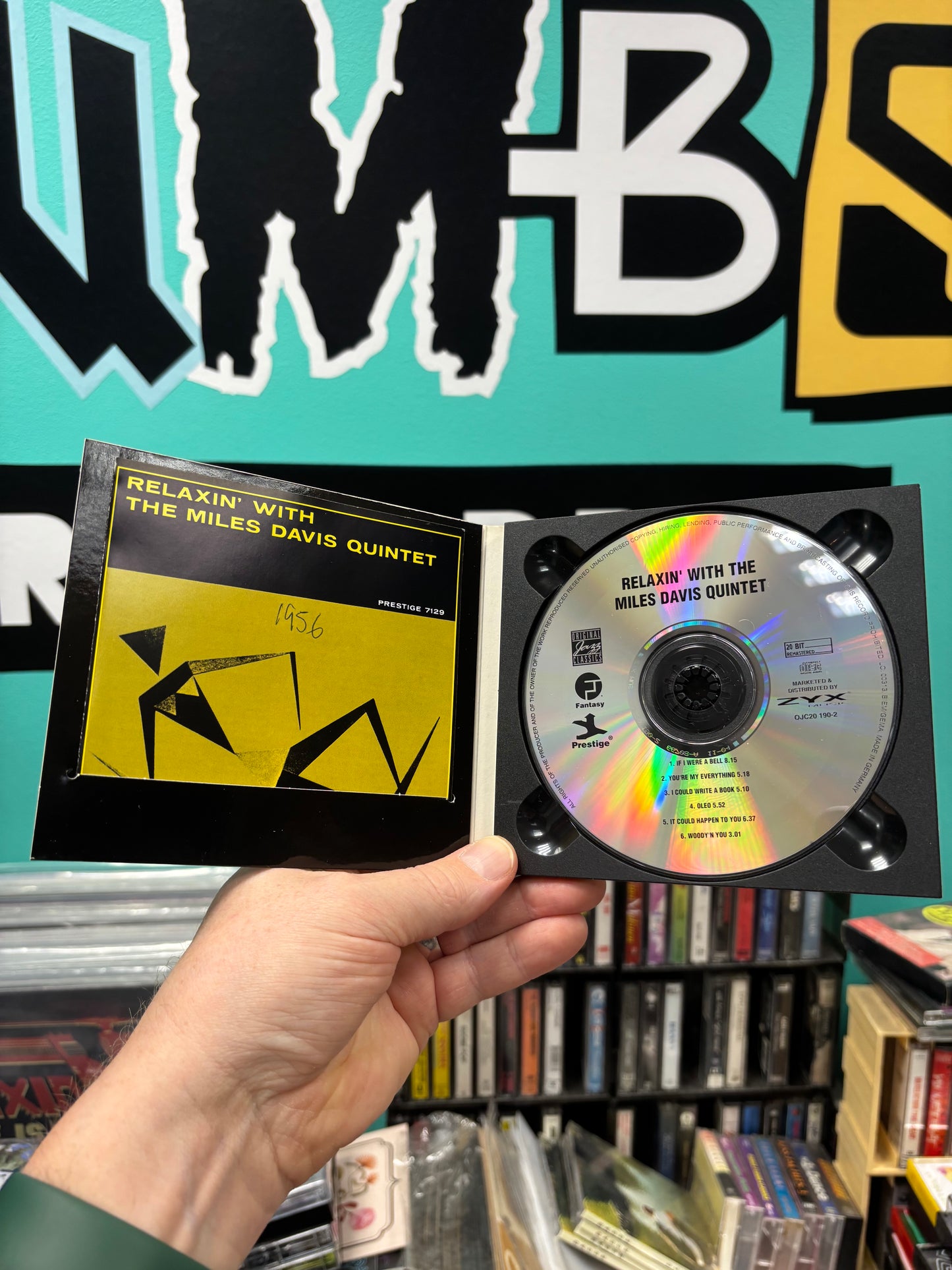 The Miles Davis Quintet: Relaxin’ With The Miles Davis Quintet, CD, reissue, remastered, Original Jazz Classics, Fantasy, Prestige, Germany year?