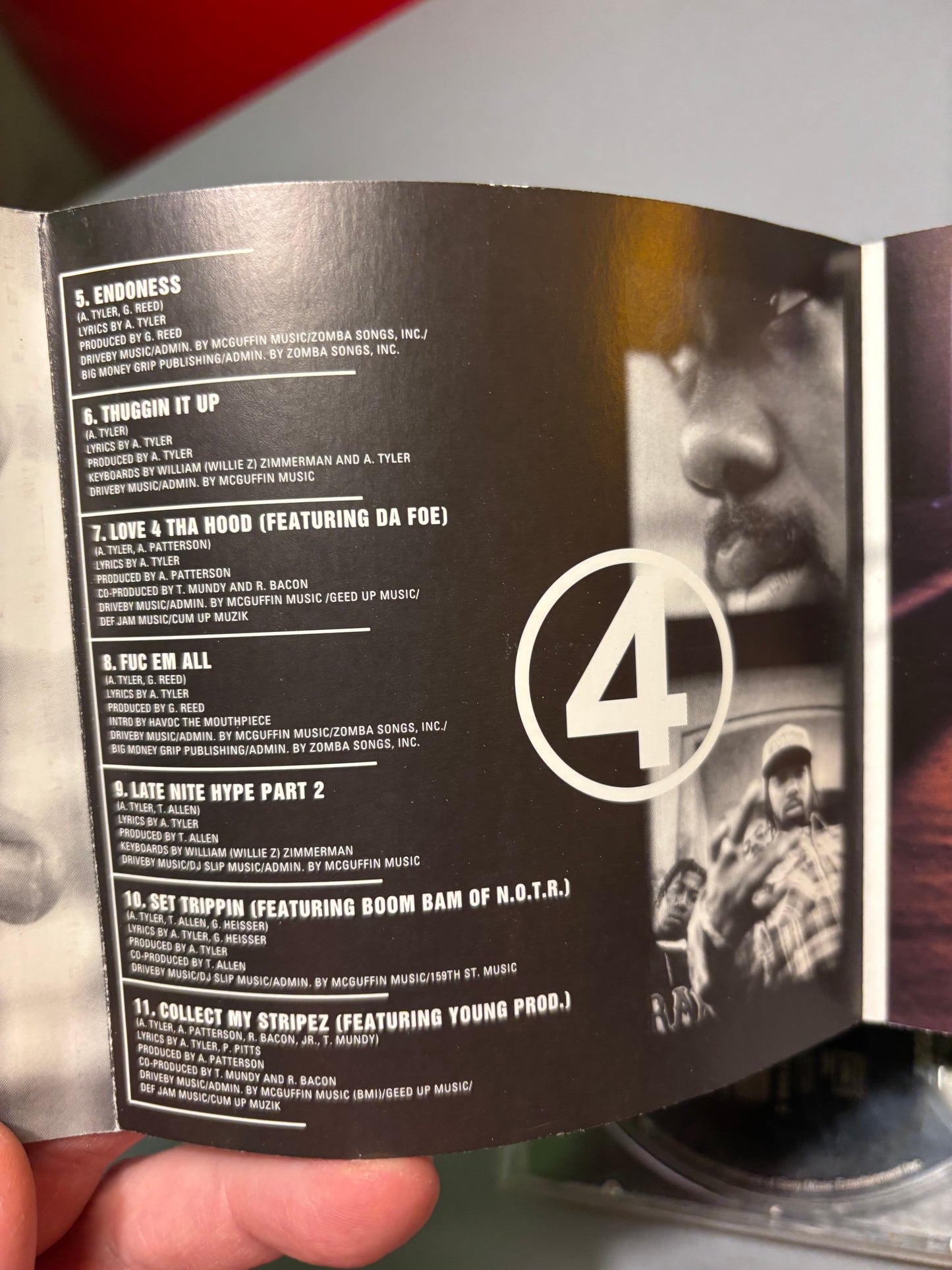 MC Eiht featuring CMW: Death Threatz, CD, Epic Street, Europe 1996