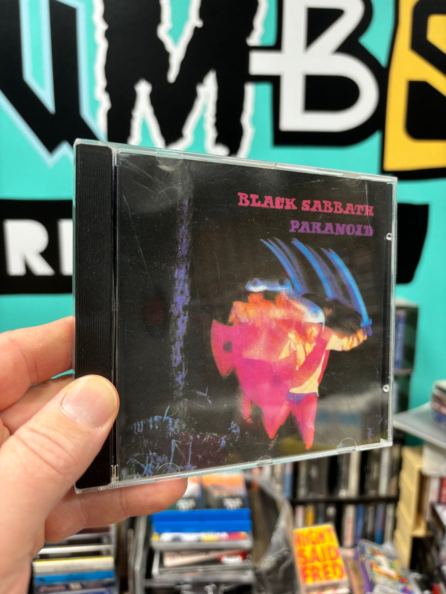 Black Sabbath: Paranoid, CD, reissue, Creative Sounds, US 1987