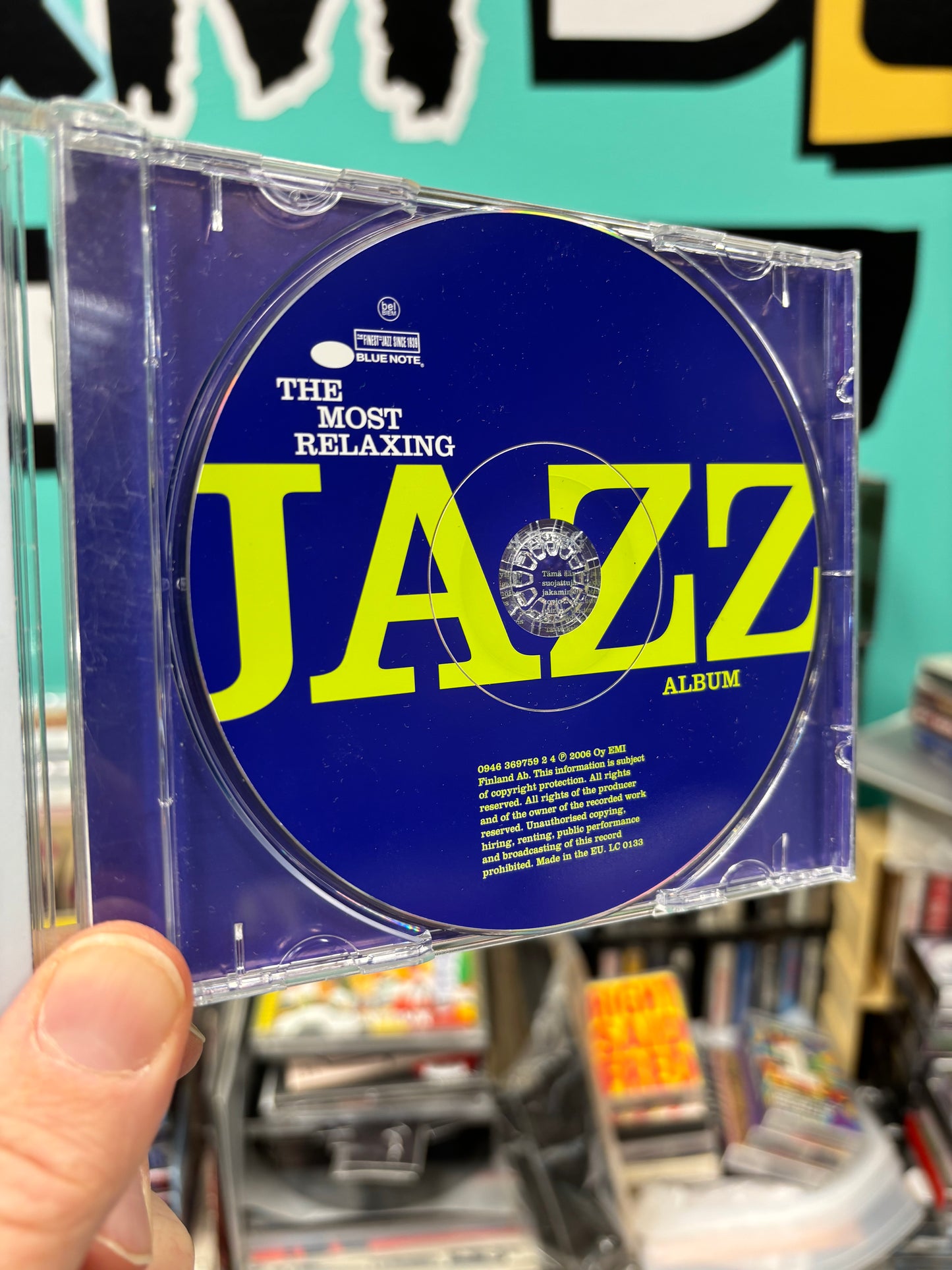 The Most Relaxing Jazz Album, CD, Only pressing, EMI Finland, Finland 2006