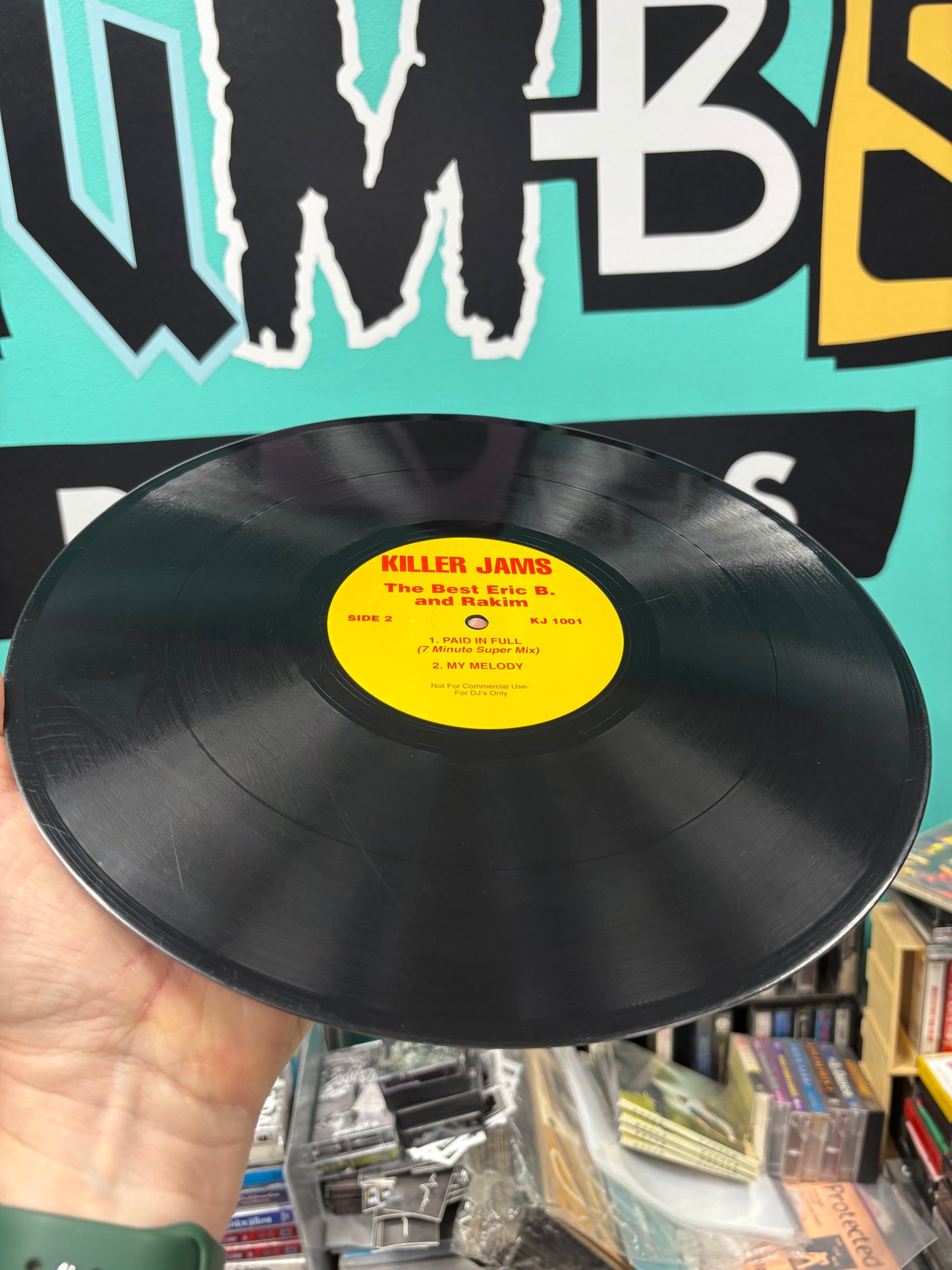 Eric B. & Rakim: Killer Jams The Best Eric B. And Rakim, 12inch, Promo, Special Version For DJ’s only, Unofficial release, Not On Label, US 1996