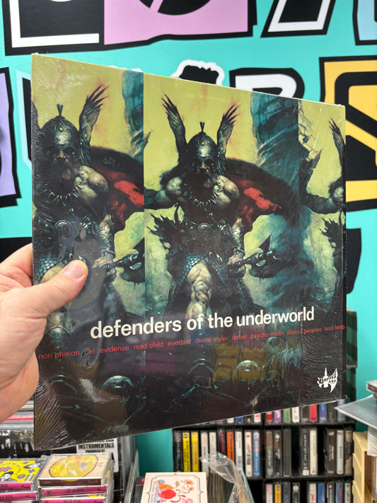 Defenders Of The Underworld, 2LP, 1st pressing, Battle Axe Records, US 1999