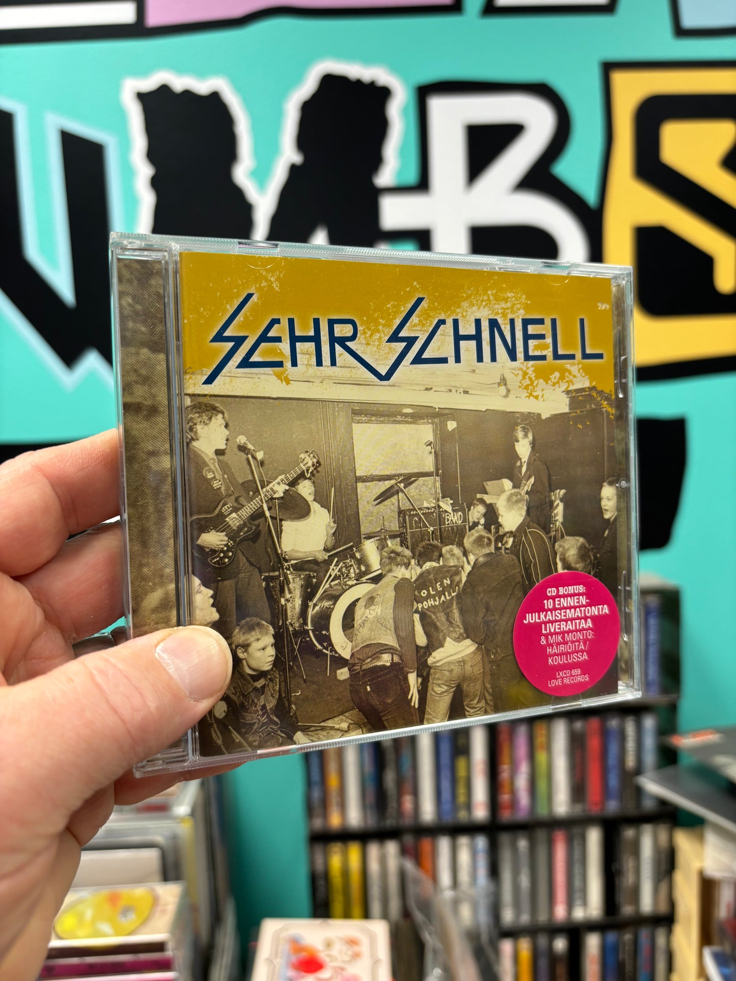 Sehr Schnell: Sehr Schnell, CD, remastered, Only pressing, Love Records, Finland 2009