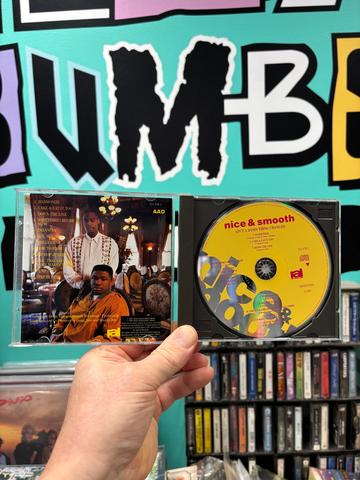 Nice & Smooth: Ain’t A Damn Thing Changed, CD, Rush Associated Labels, Europe 1991