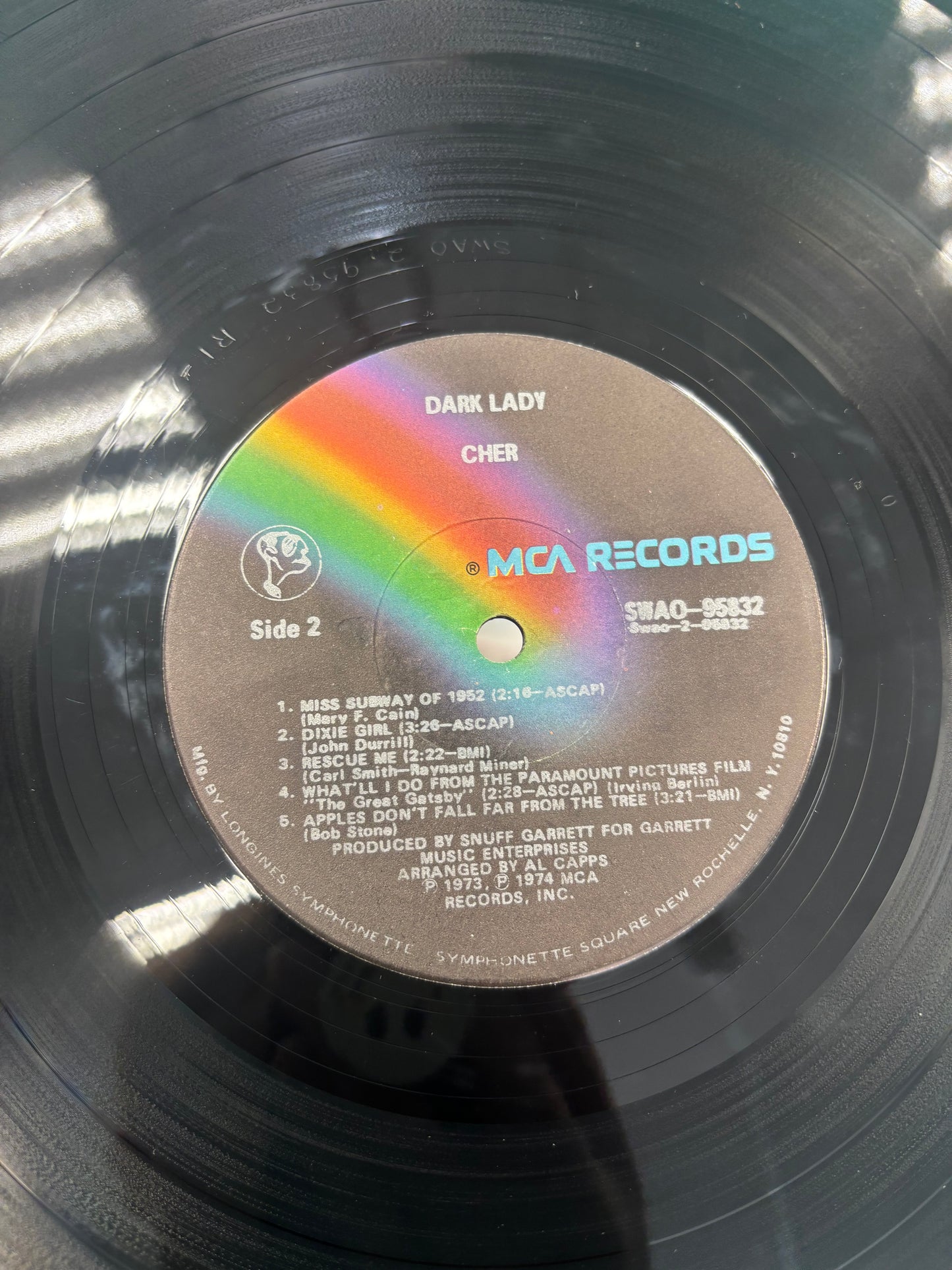 Cher: Dark Lady, LP, MCA Records, US 1974