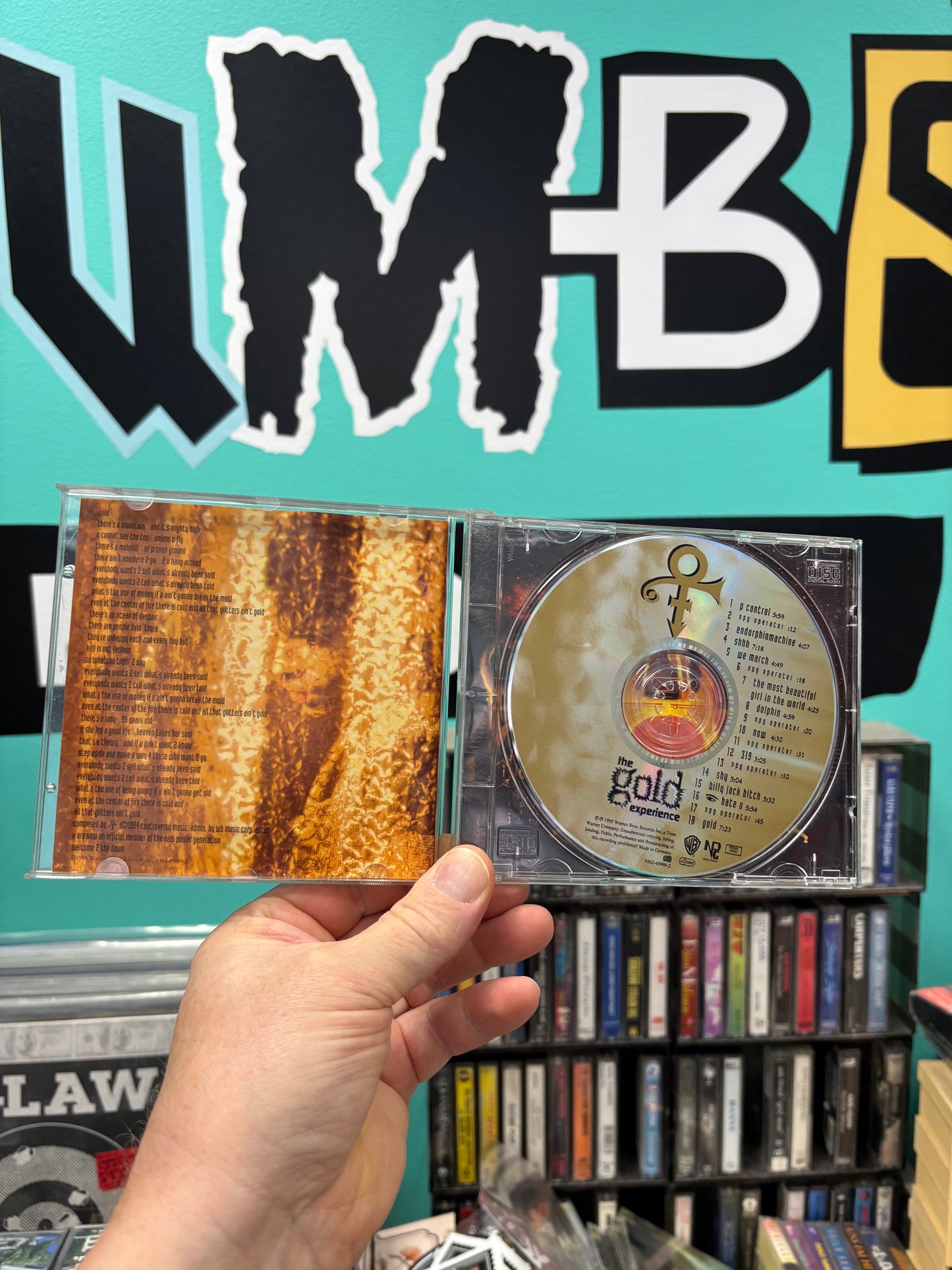 Symbol, The Artist (Formerly Known as Prince): The Gold Experience, CD, Warner Bros. Records, NPG Records, Europe 1995