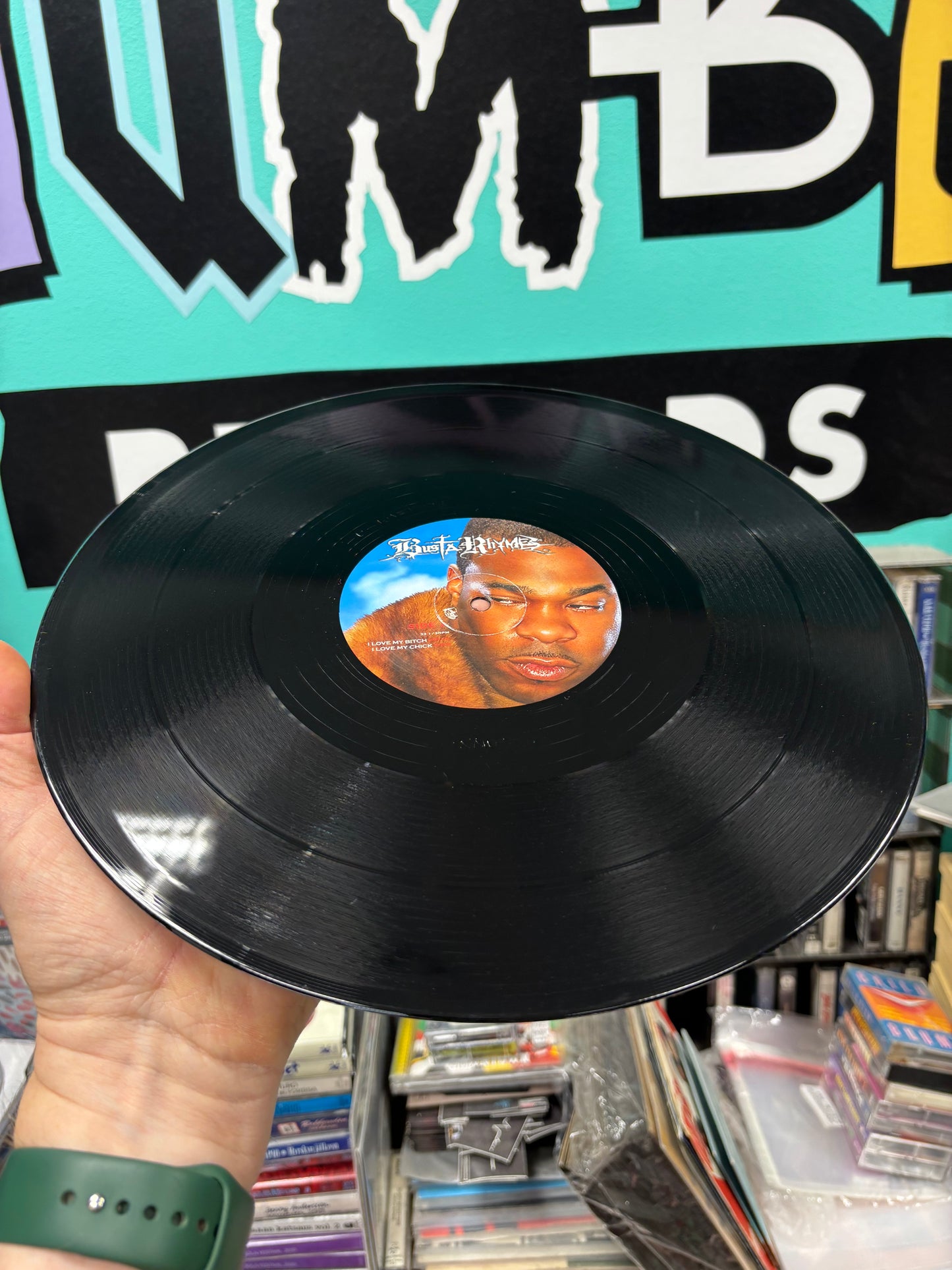 Busta Rhymes feat. Kelis & Will.i.am: I Love My Chick, 12inch, promo, Interscope Records, Europe 2006