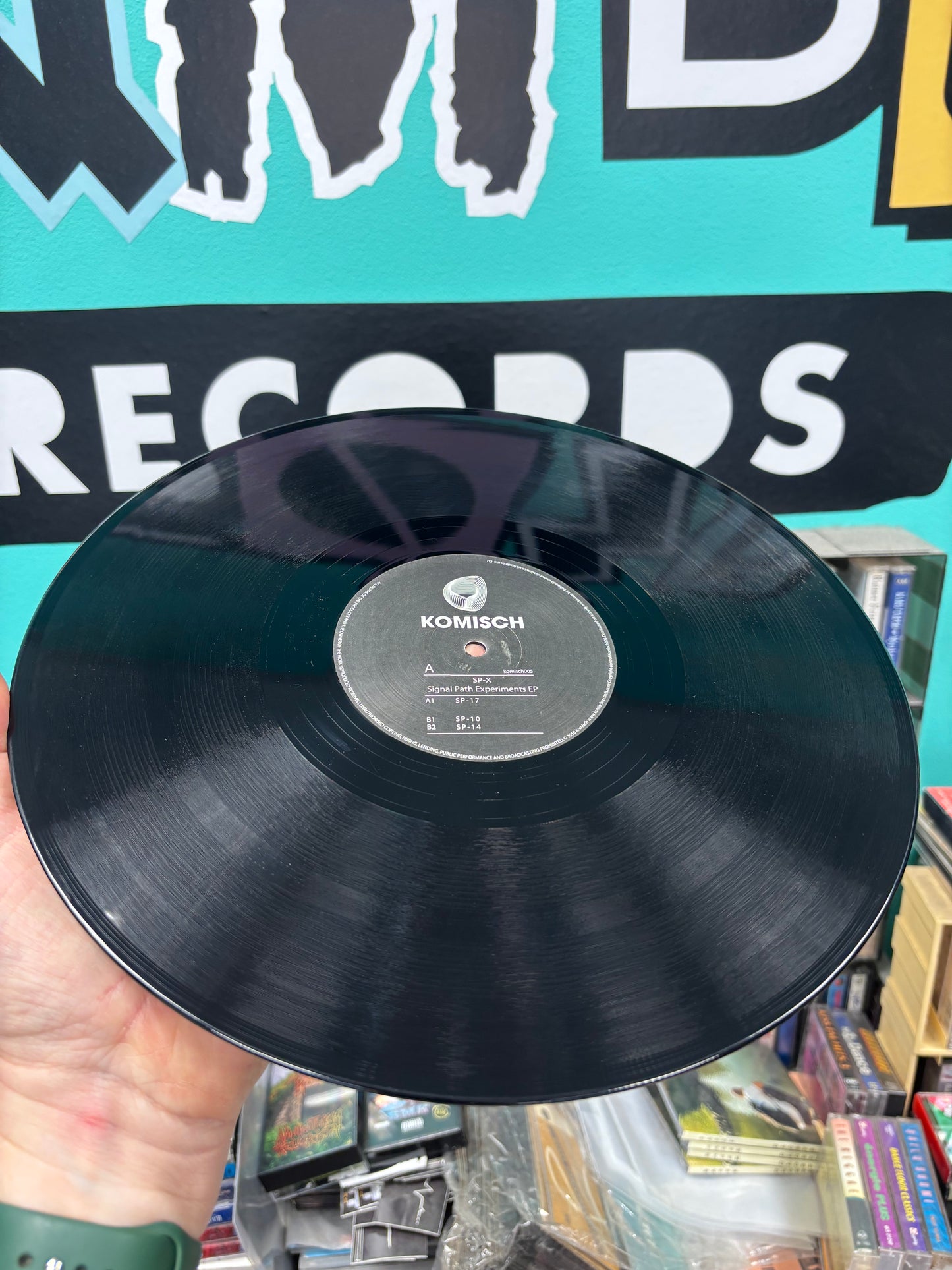SP-X: Signal Path Experiments EP, 12inch, Only official pressing, Komisch, UK 2010