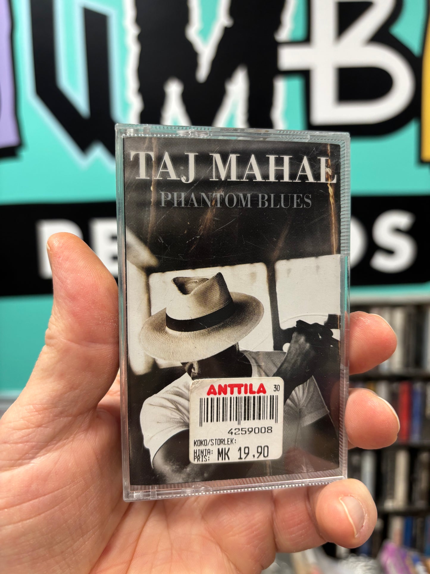 Taj Mahal: Phantom Blues, cassette, Private Music, BMG, Europe 1996