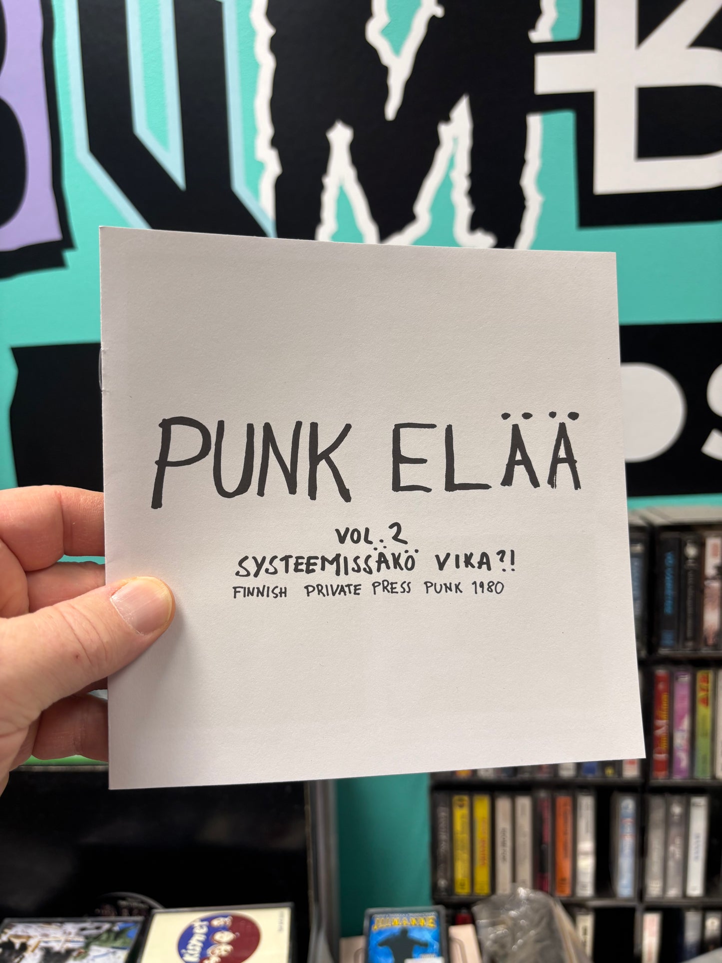 Punk Elää Vol. 2 - Systeemissäkö Vika?! (Finnish Private Press Punk 1980), 3x7inch, Insert, Box Set, reissue, Limited Edition, compilation, Only box set pressing, Svart Records, Finland 2020