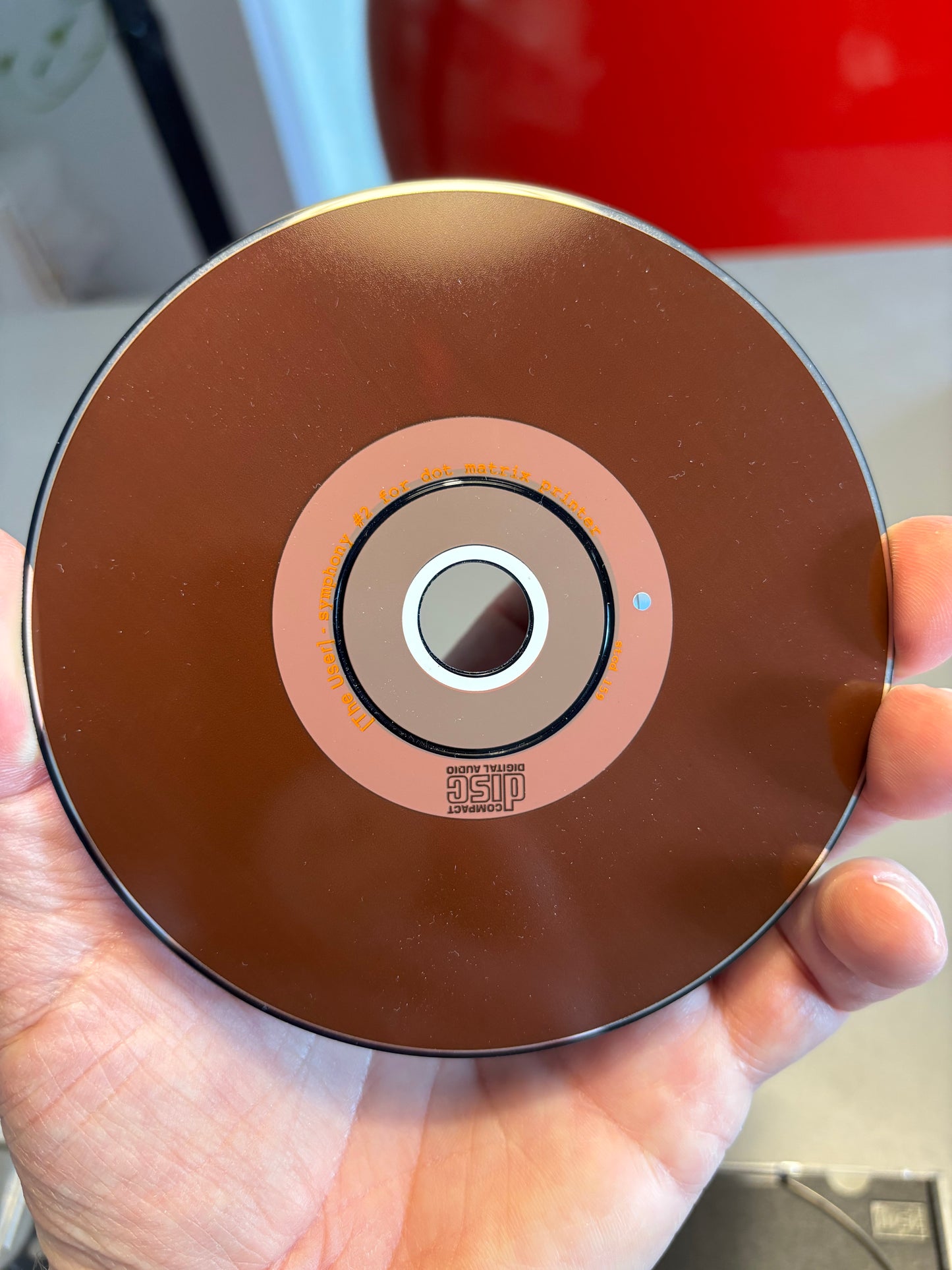 [The User]: Symphony #2 For Dot Matrix Printers, CD, Floppy Disc Cover, 1st pressing, Staalplaat, Netherlands 2002