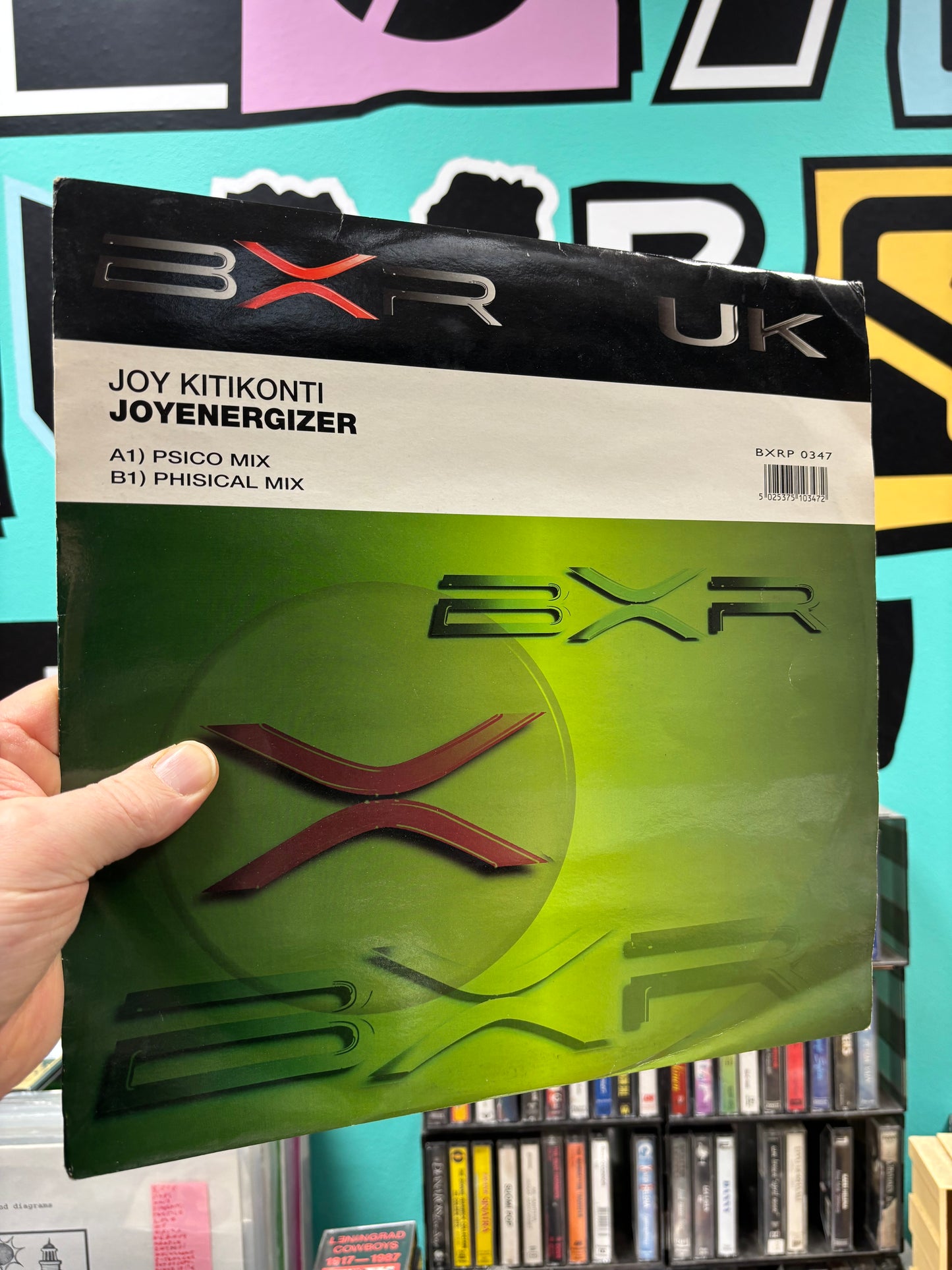 Joy Kitikonti: Joyenergizer, 12inch, BXR UK, UK 2001