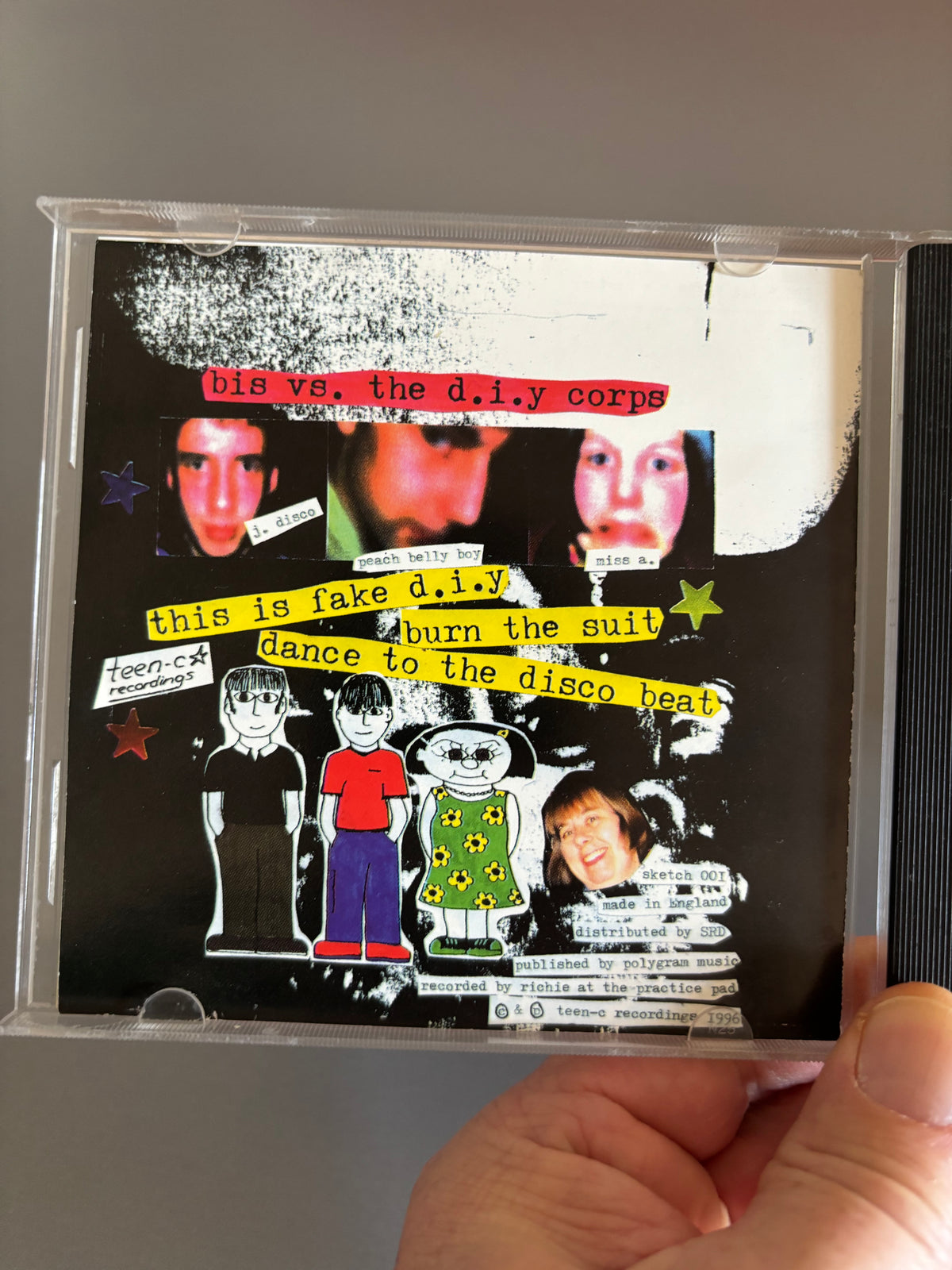 Bis: Bis Vs. The D.I.Y. Corps, CD, EP, Only CD pressing, Teen-C Recordings, UK 1996