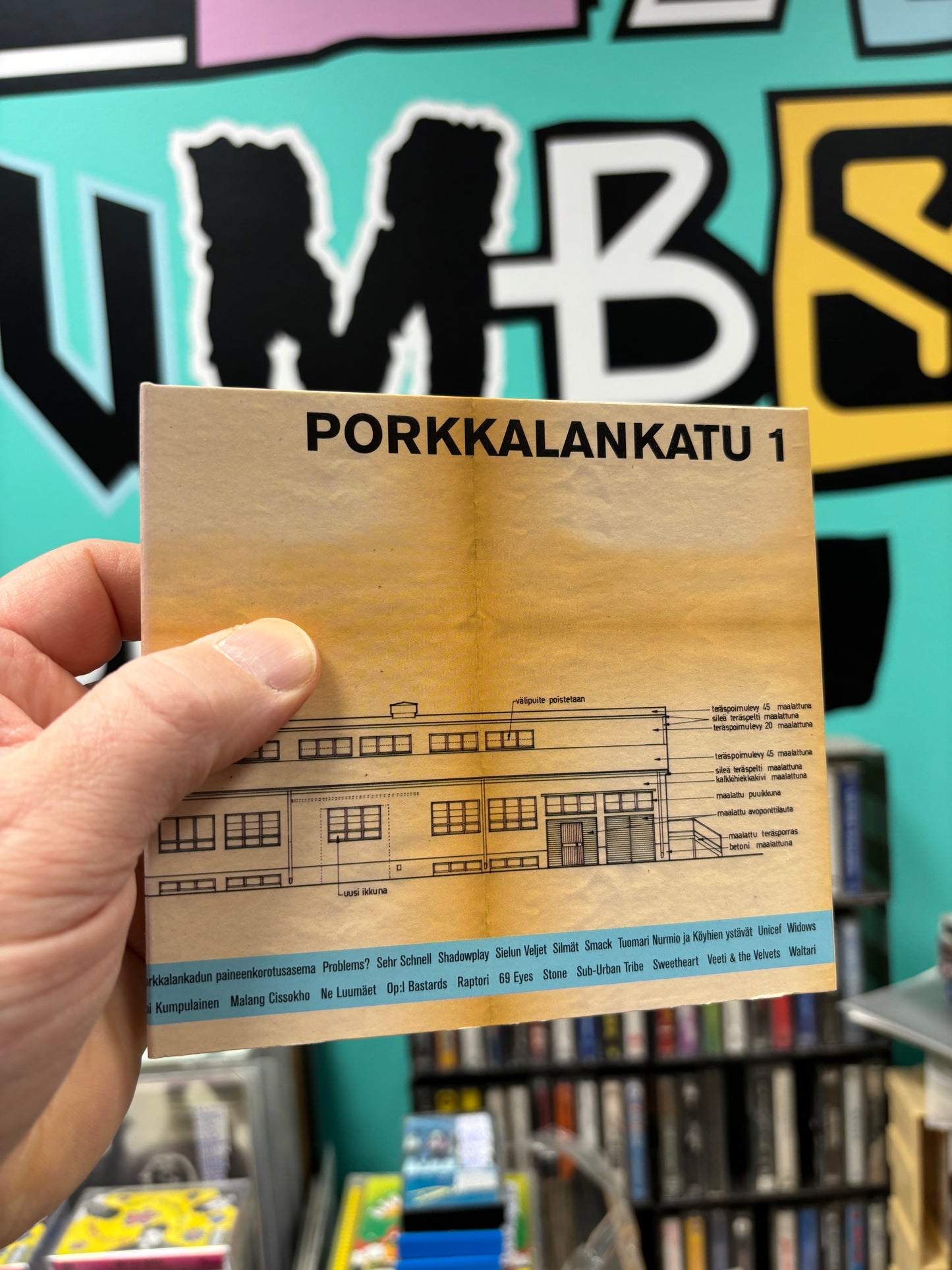 Porkkalankatu 1, 2CD, Trifold, Only pressing, Spinefarm Records, Finland 2000