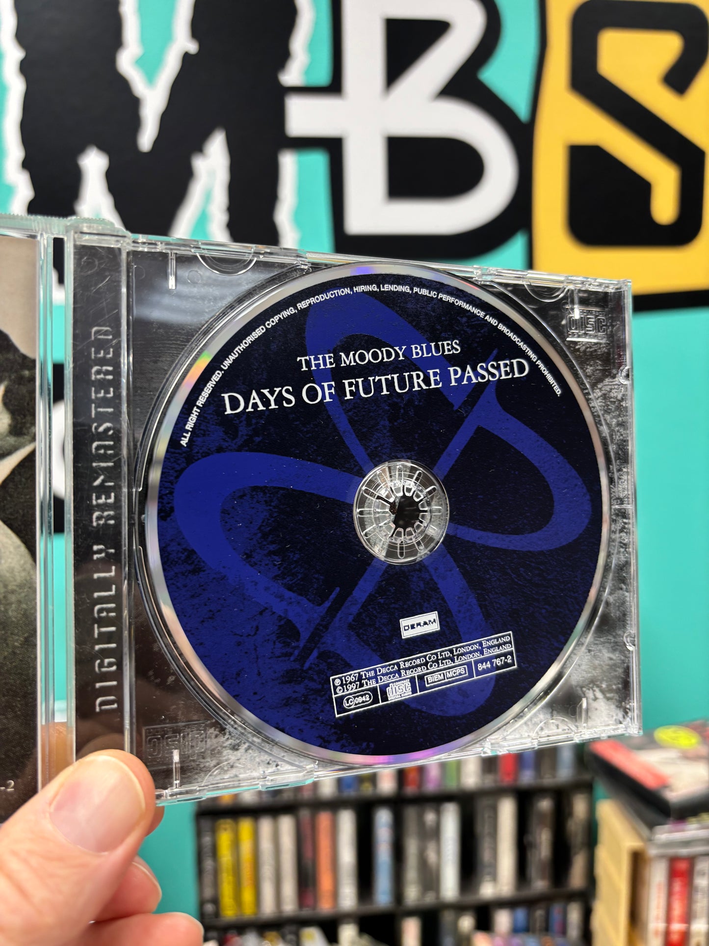 The Moody Blues: Days Of Future Passed, CD, reissue, remastered, Deram, Europe?