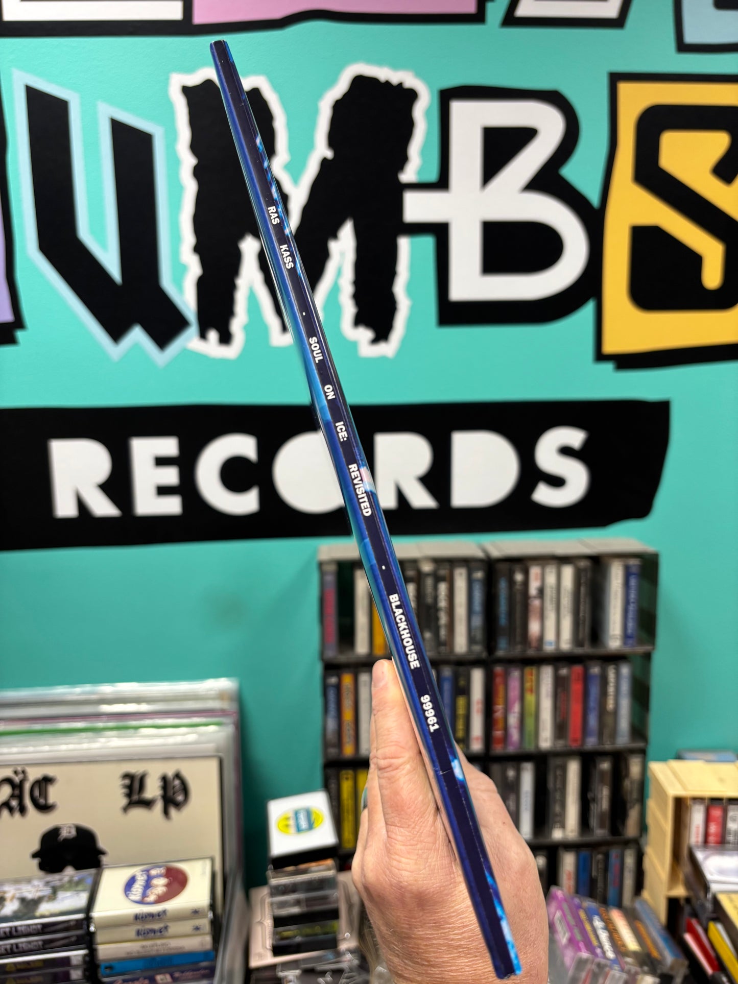 Ras Kass: Soul On Ice - Revisited, 20th Anniversary Edition, 2LP, gatefold, blue/white splatter, CD, Inlay, Limited Edition, Blackhouse Records, US 2016